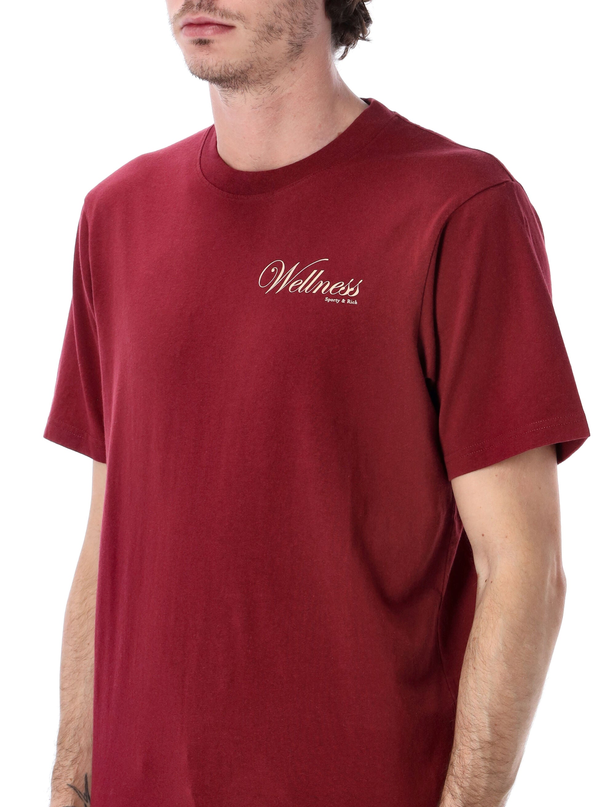 Sporty & Rich Soho T-shirt Merlot Cotton