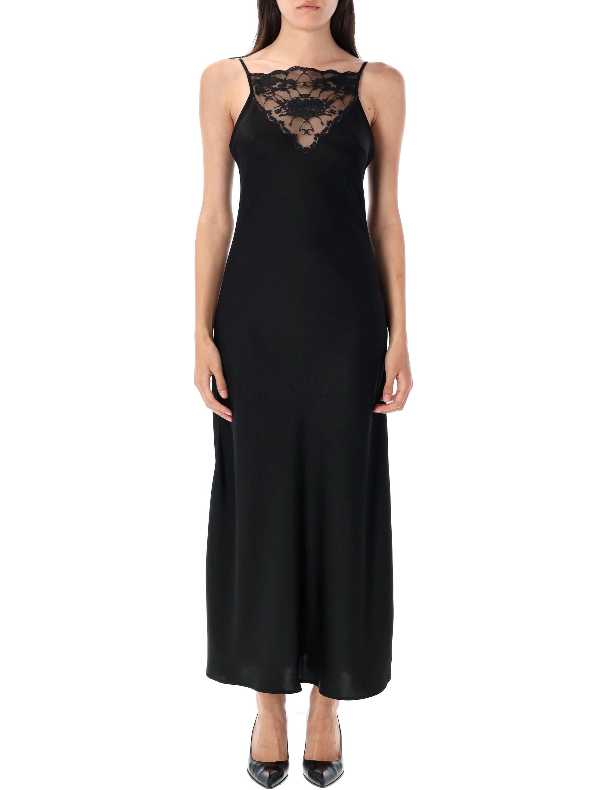 Libbie maxi dress Black Acetate