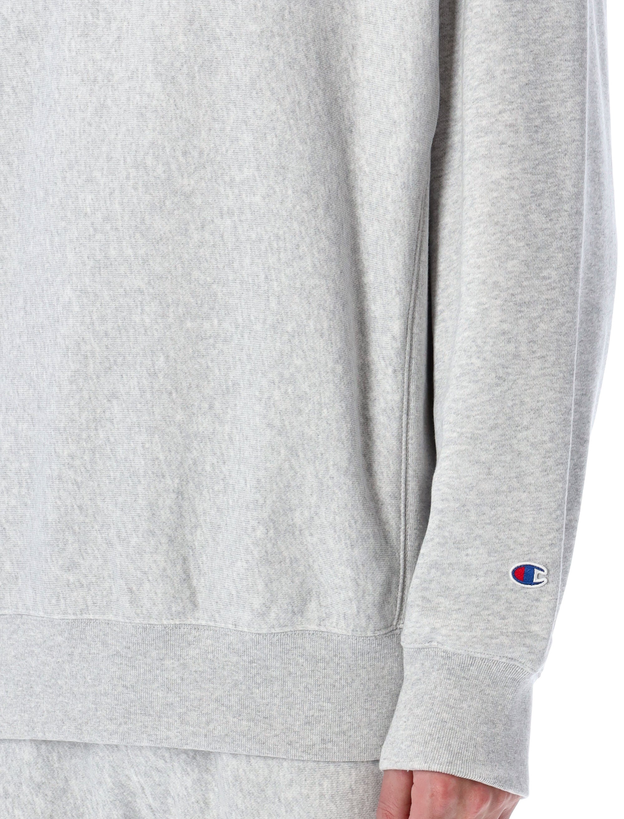 Champion relaxed-fit Reverse Weave sweatshirt Grey Mel Cotton