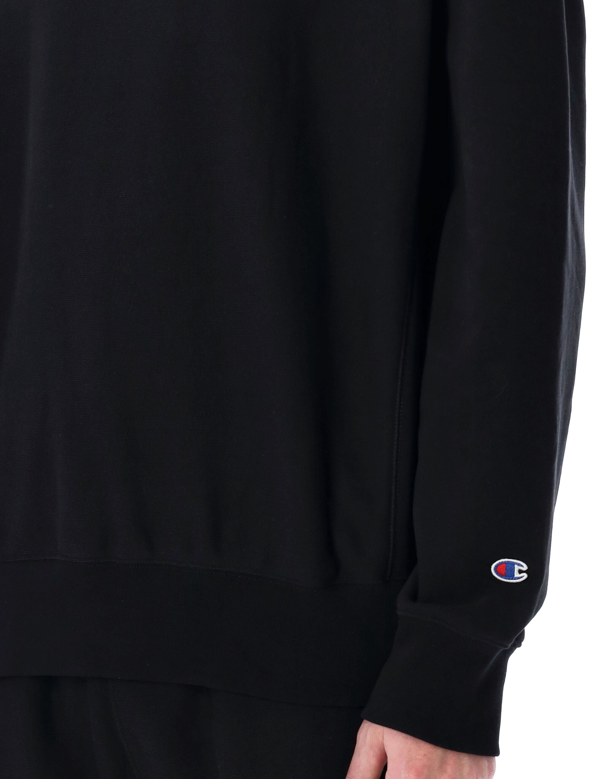 Champion relaxed-fit Reverse Weave sweatshirt Black Cotton