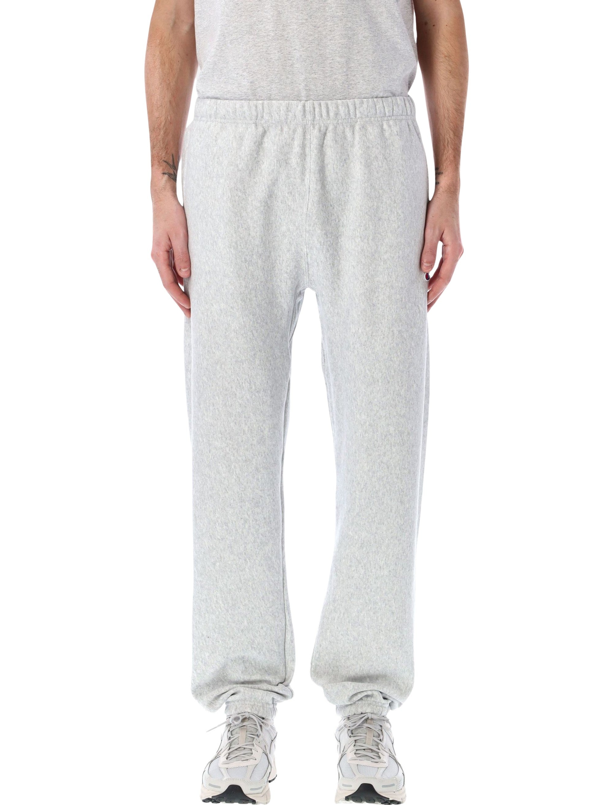 Champion wide-leg fleece joggers Grey Mel Cotton Pant