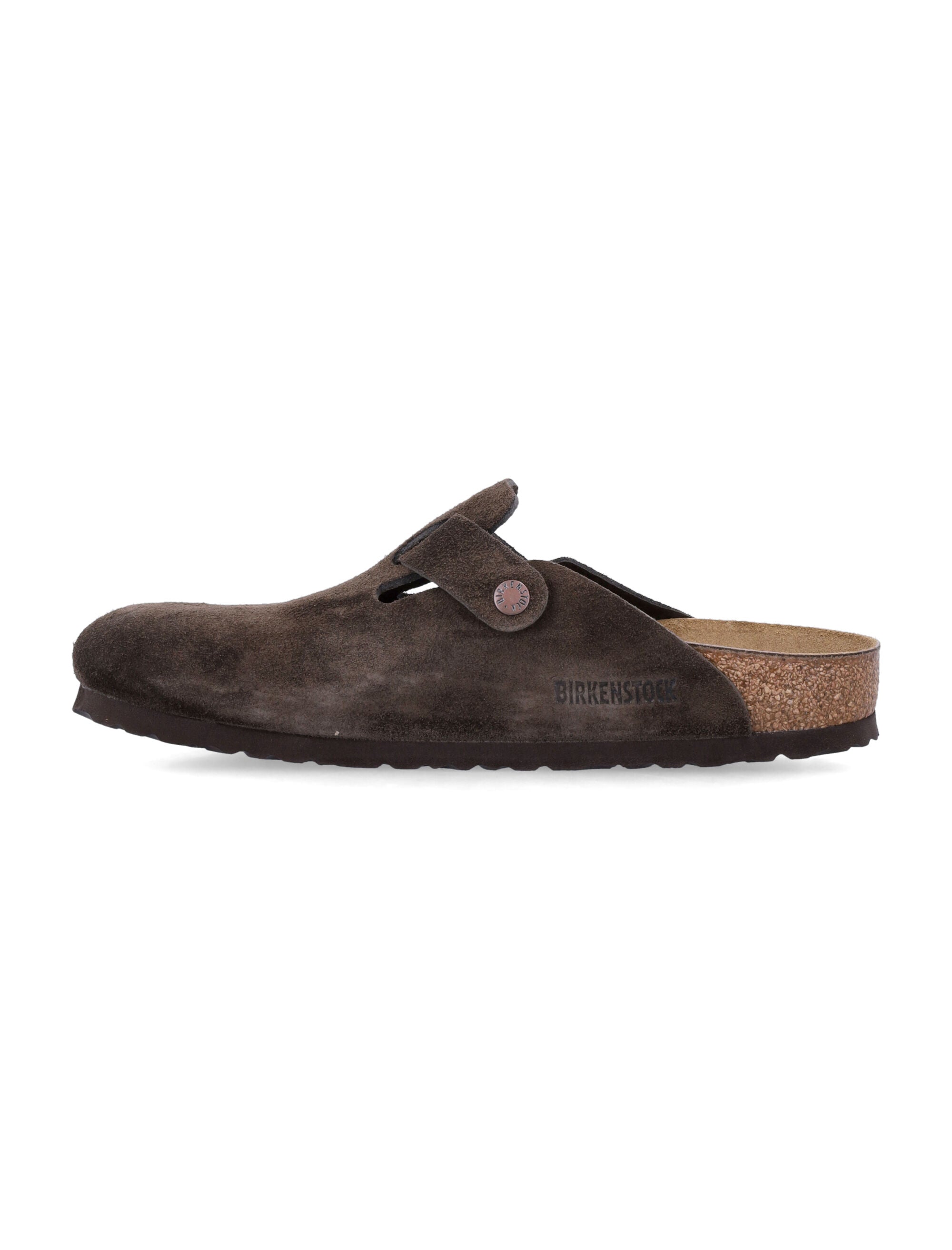 Boston suede clogs Mocha Upper Sandal