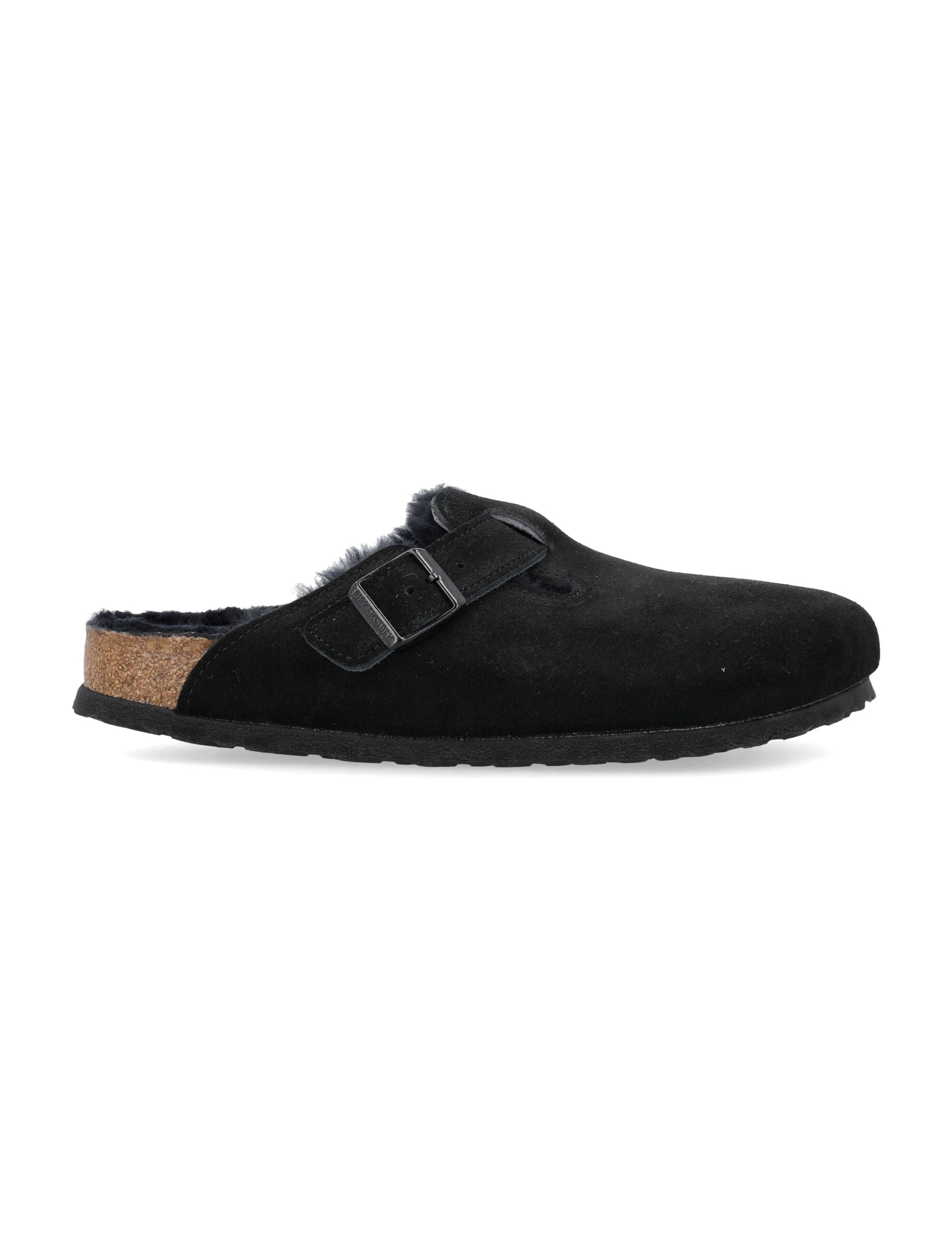 Boston shearling sandals Black Upper