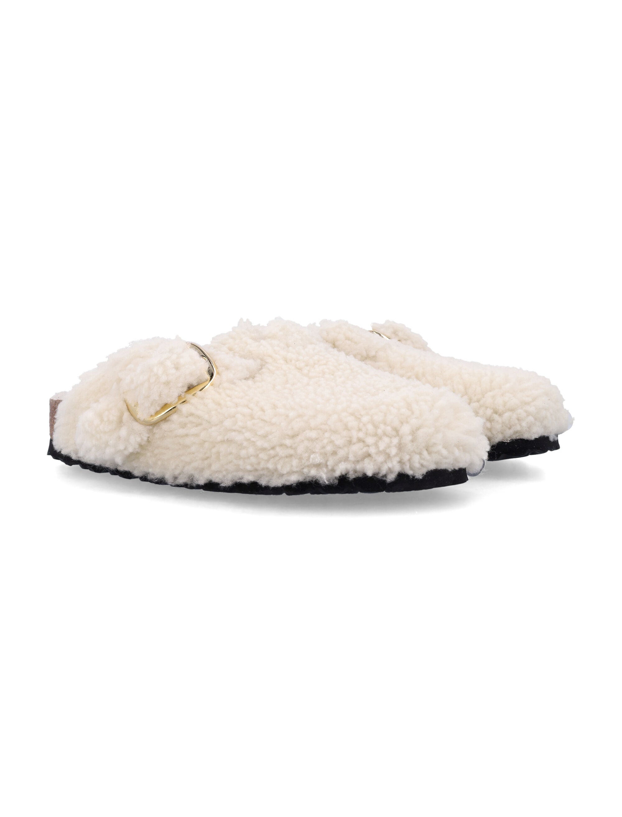 Boston big buckle Teddy Egg Shell Upper Slide
