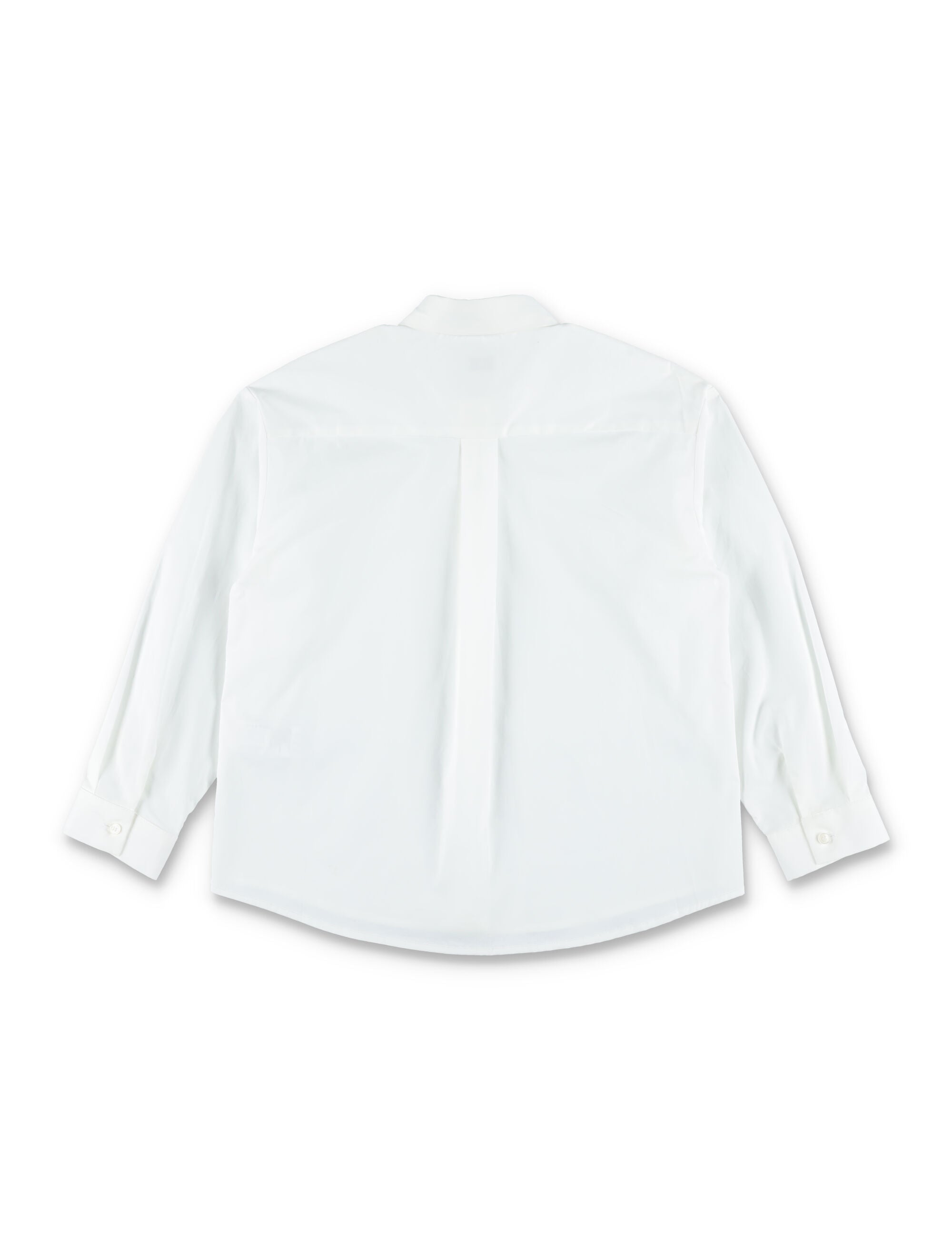 Il Gufo girls shirt with logo embroidery White Cottone