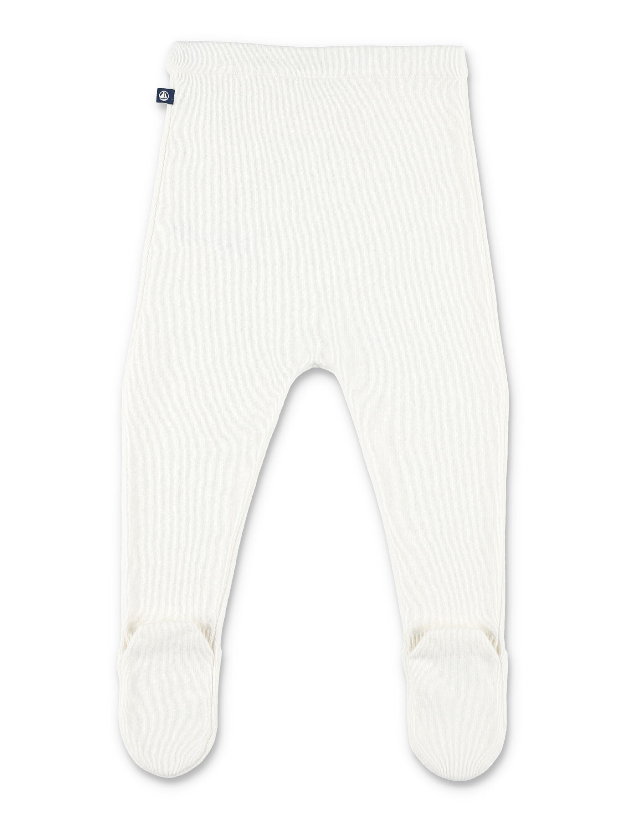 Kid - Knitted trousers with feet White Wool Pant