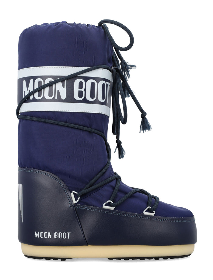 Moon Boot Icon High nylon Blue Upper
