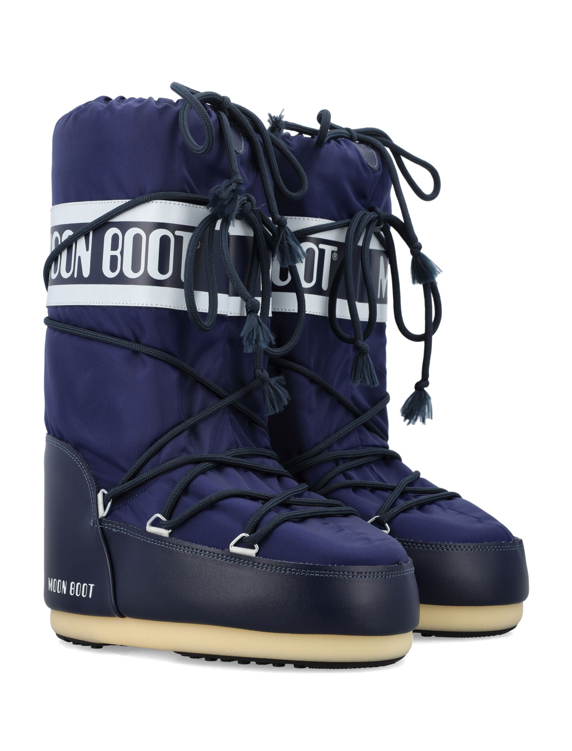 Moon Boot Icon High nylon Blue Upper