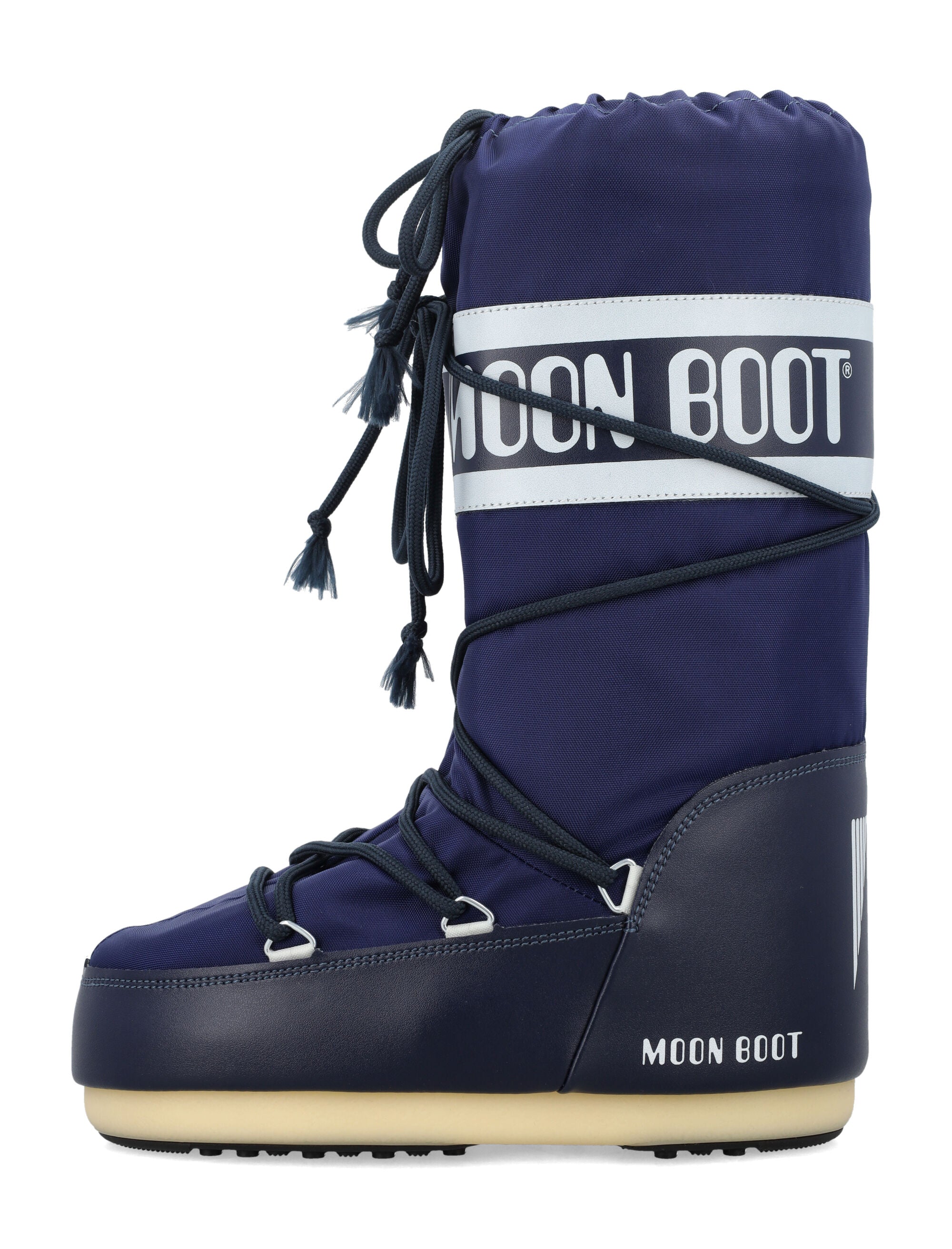 Moon Boot Icon High nylon Blue Upper