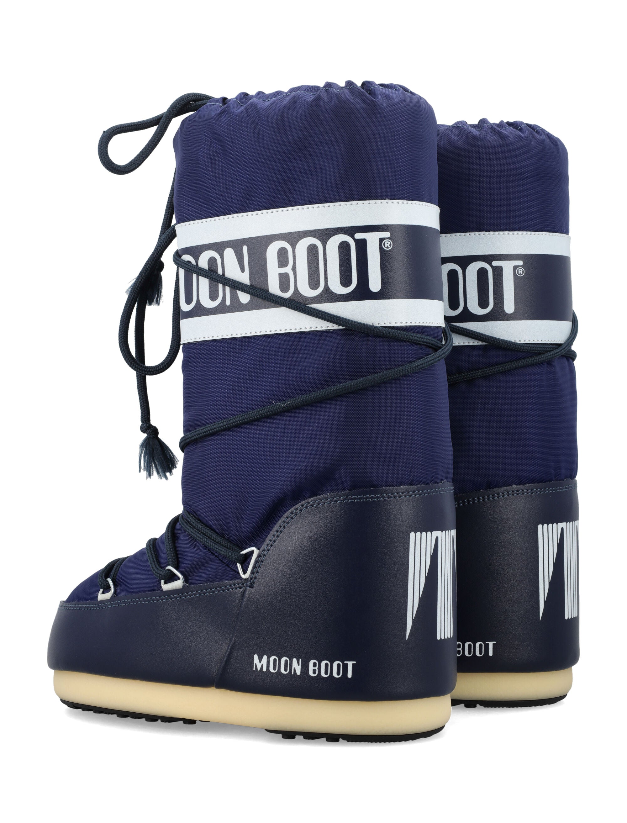 Moon Boot Icon High nylon Blue Upper