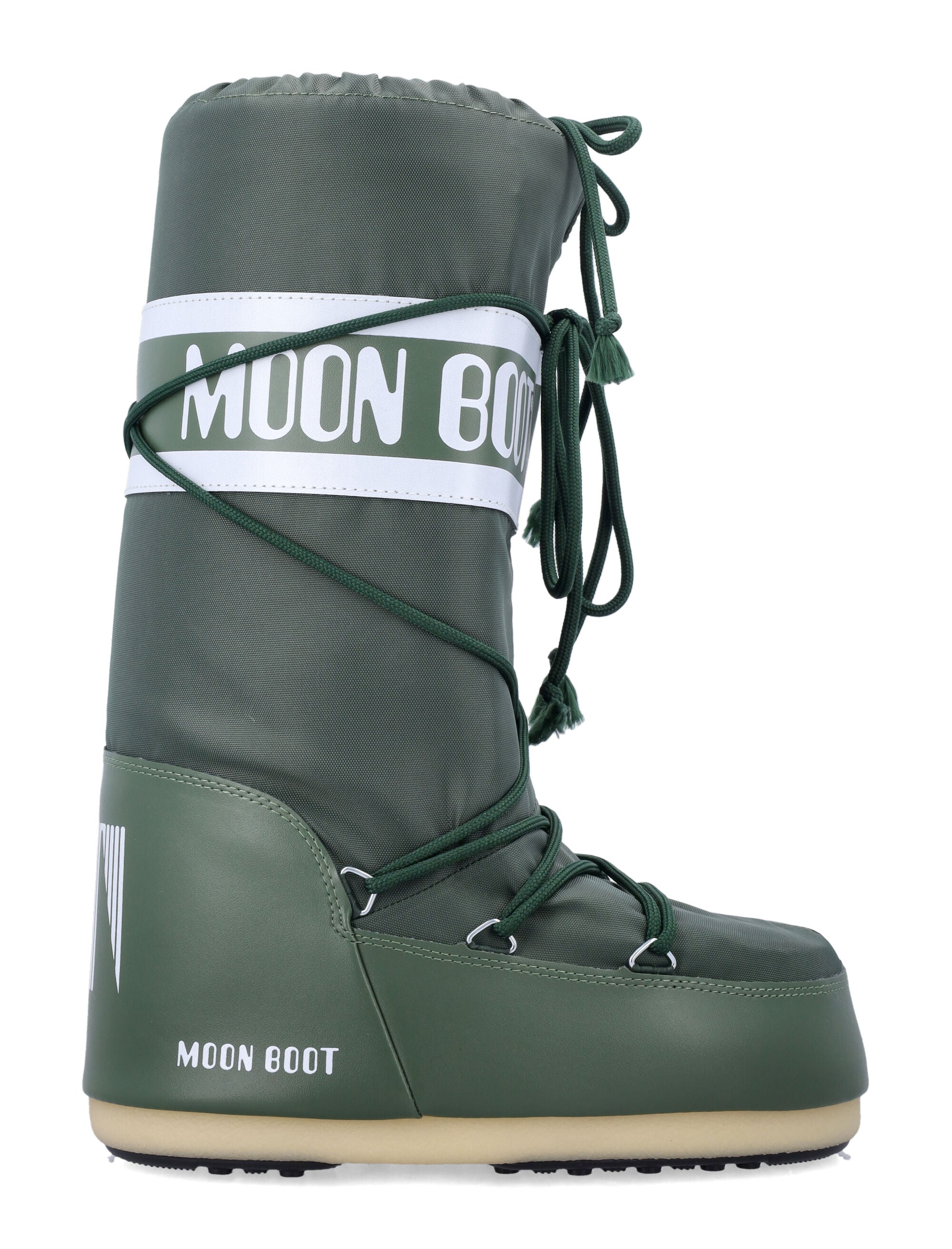 Moon Boot Icon High nylon Forest Green Upper