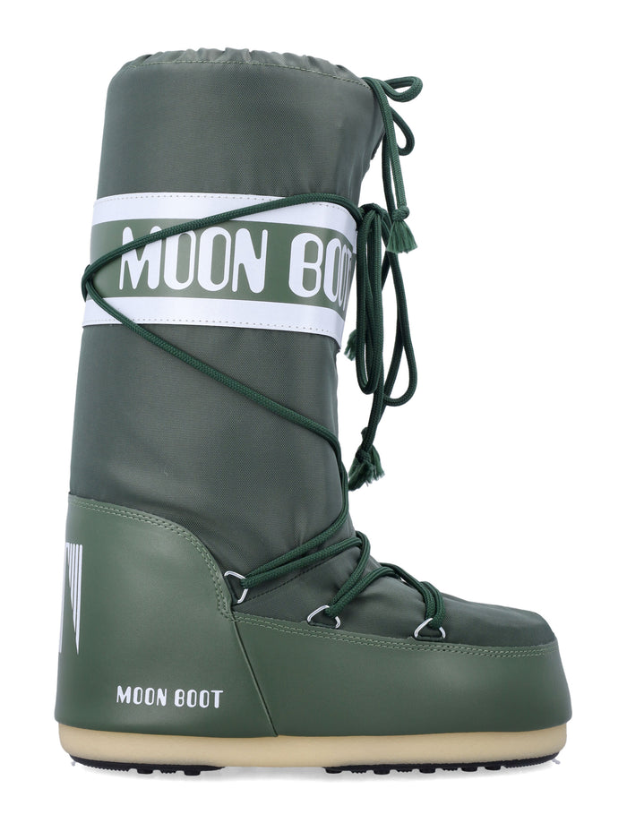 Moon Boot Icon High nylon Forest Green Upper