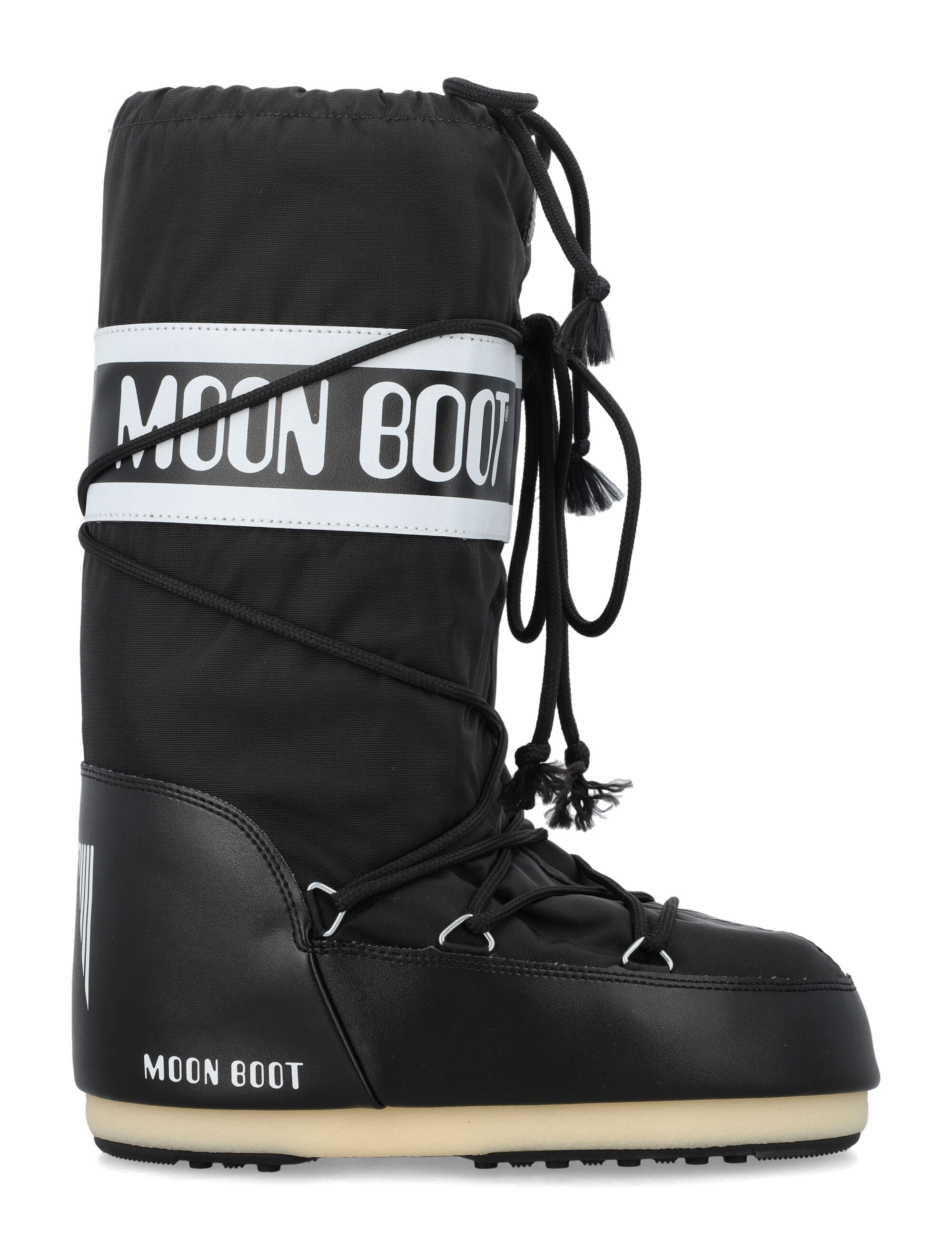 Moon Boot Icon High nylon Black Upper