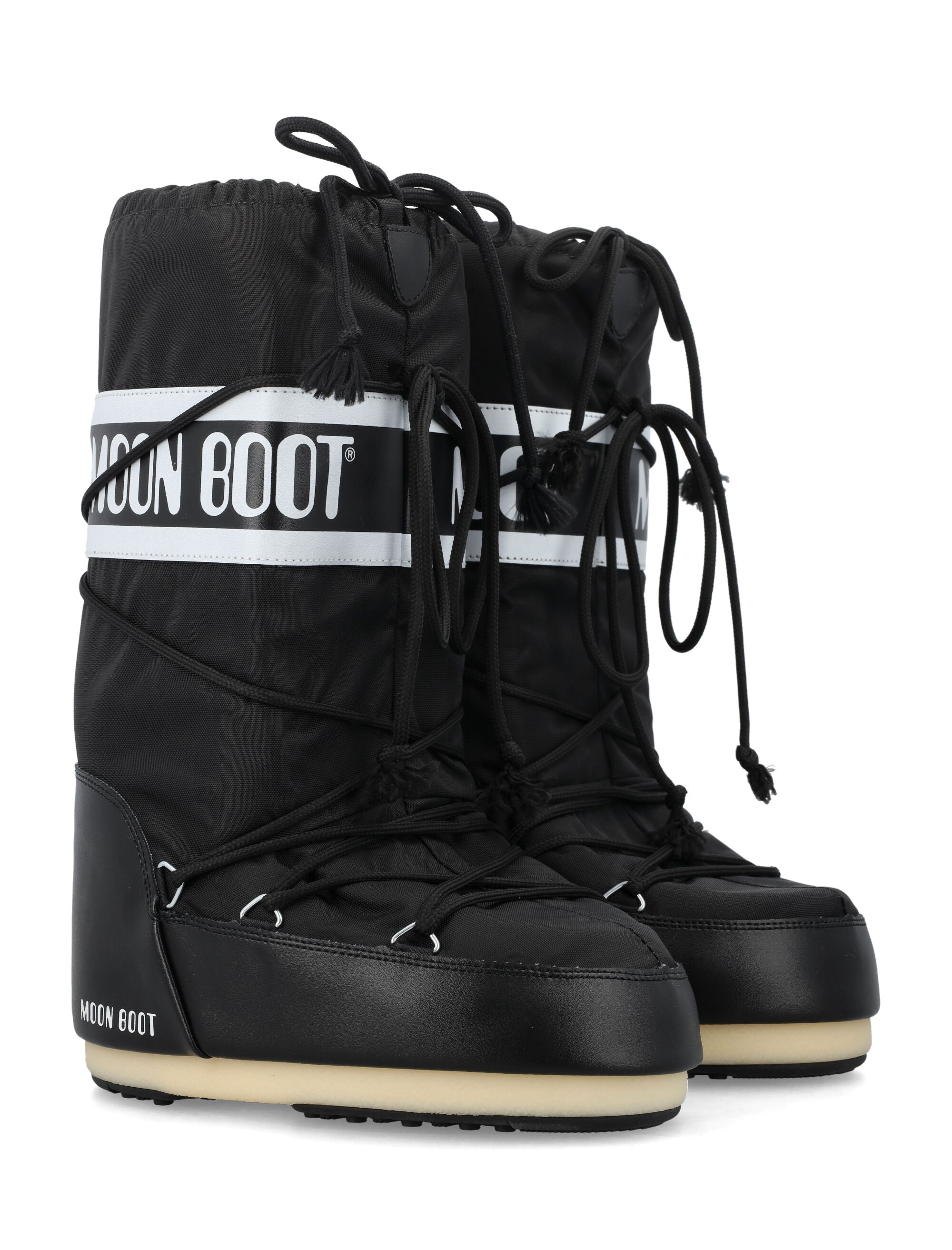 Moon Boot Icon High nylon Black Upper