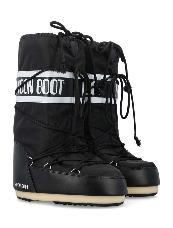 Moon Boot Icon High nylon Black Upper