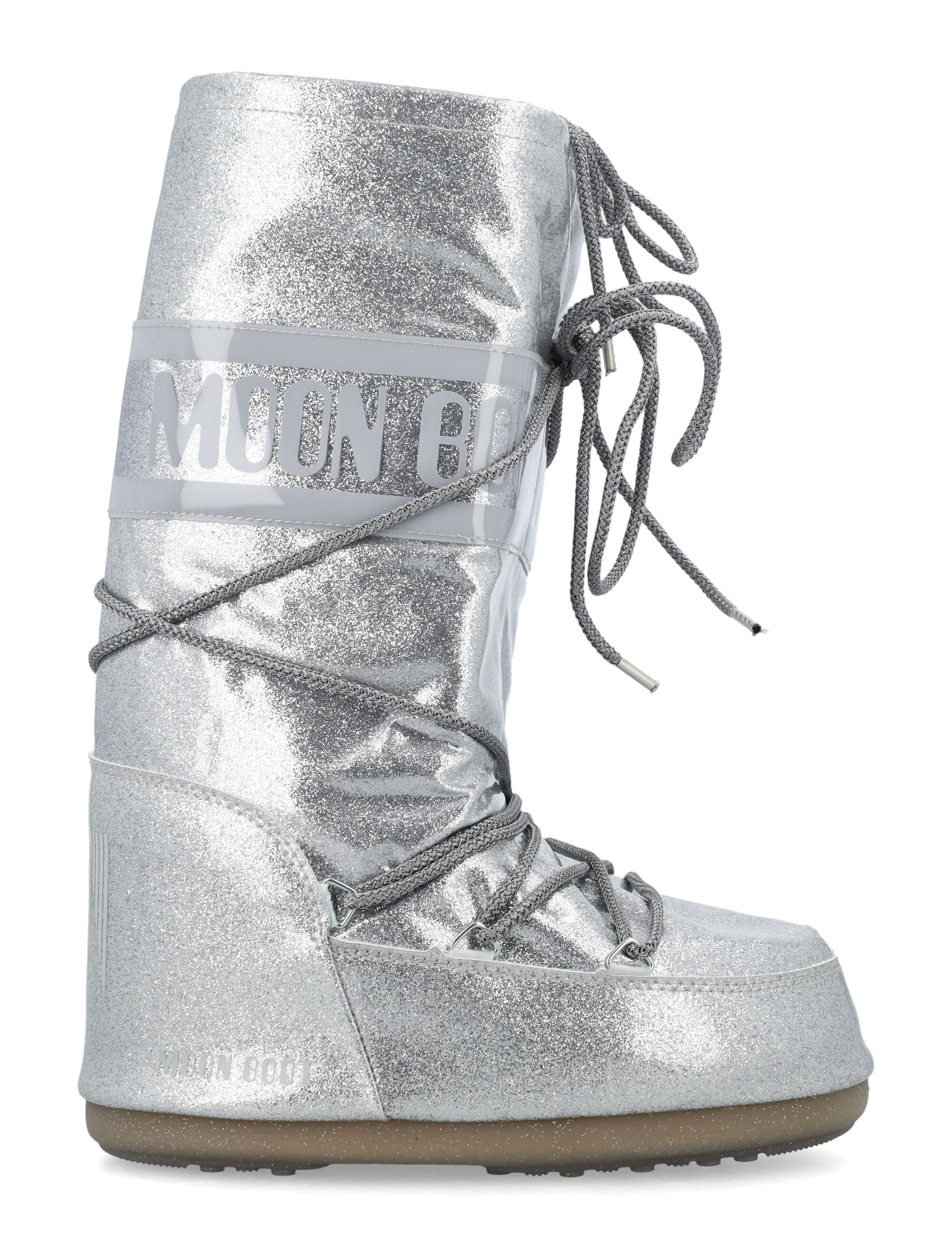 Icon High glitter boots Silver Upper