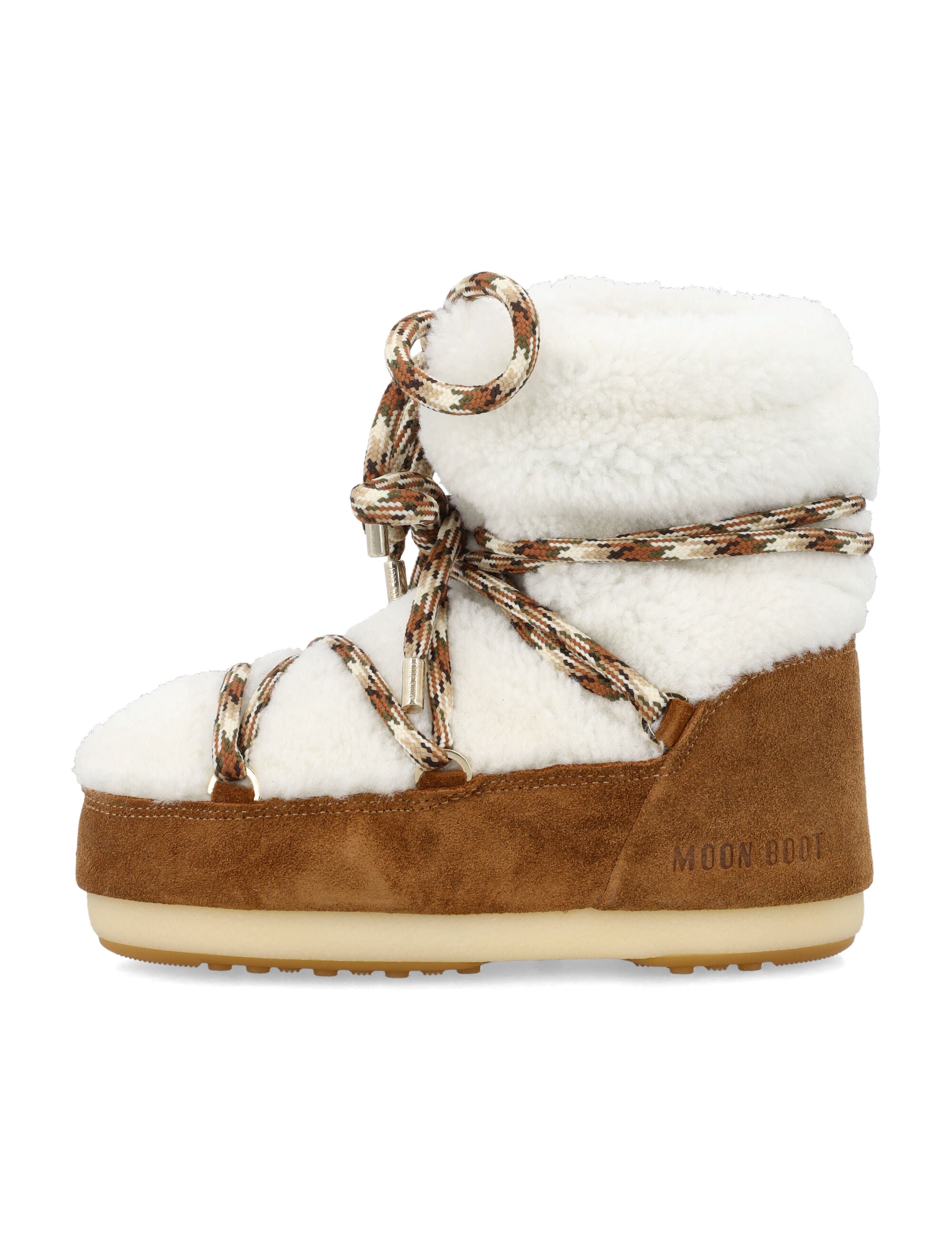 Classic icon shearling boots Whisky Off White Upper