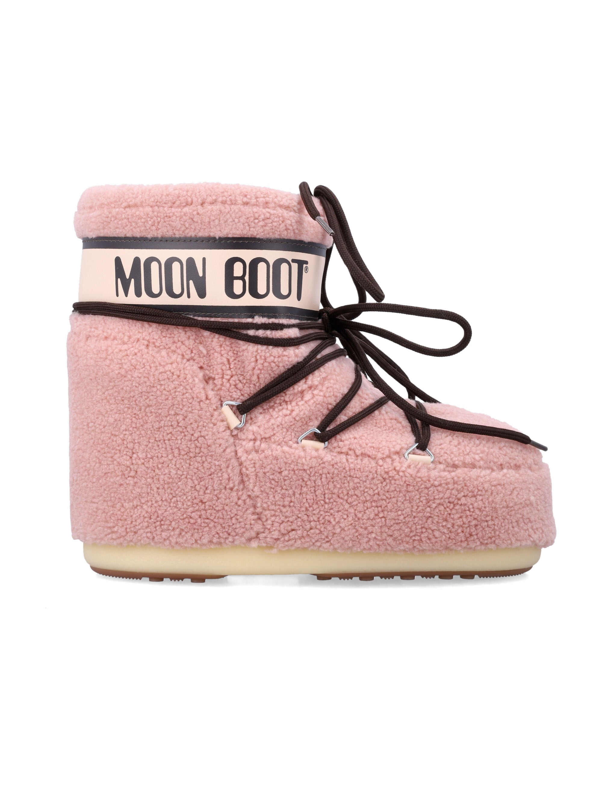 Moon Boot Icon low fleece ankle Pink Upper