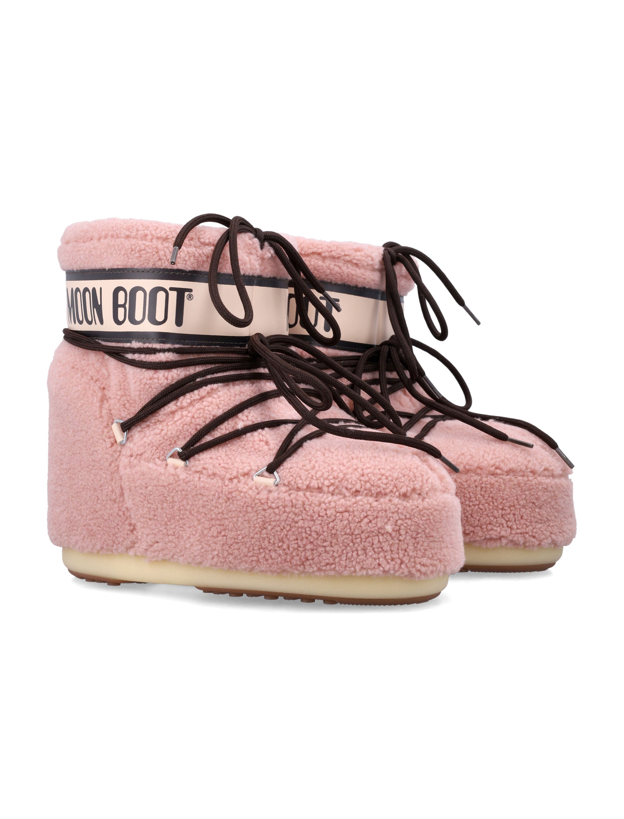 Moon Boot Icon low fleece ankle Pink Upper