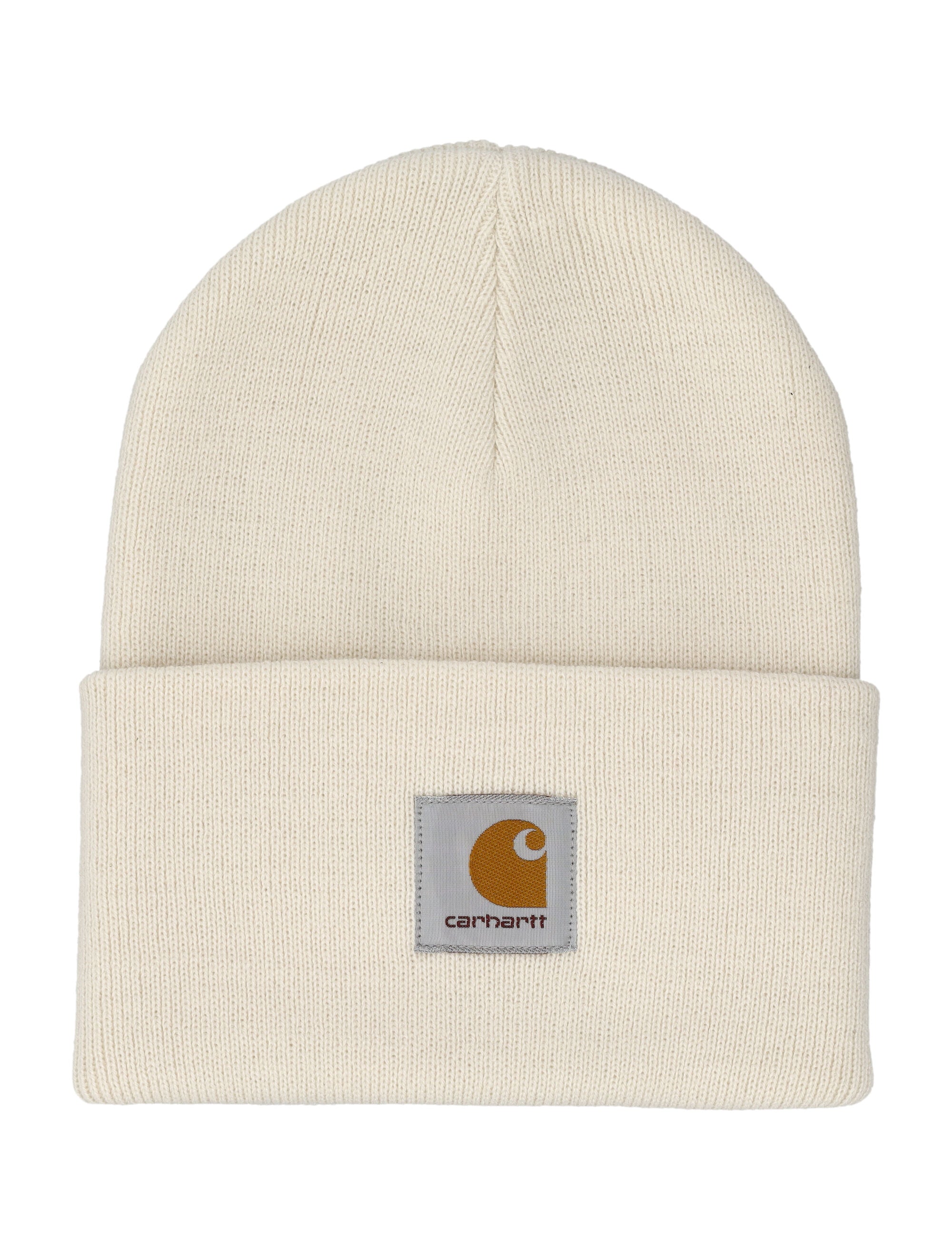 Carhartt WIP Logo Patch Beanie Natural Acrylic Hat