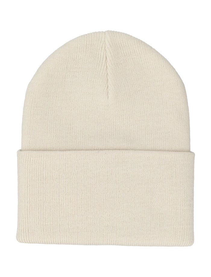 Carhartt WIP Logo Patch Beanie Natural Acrylic Hat