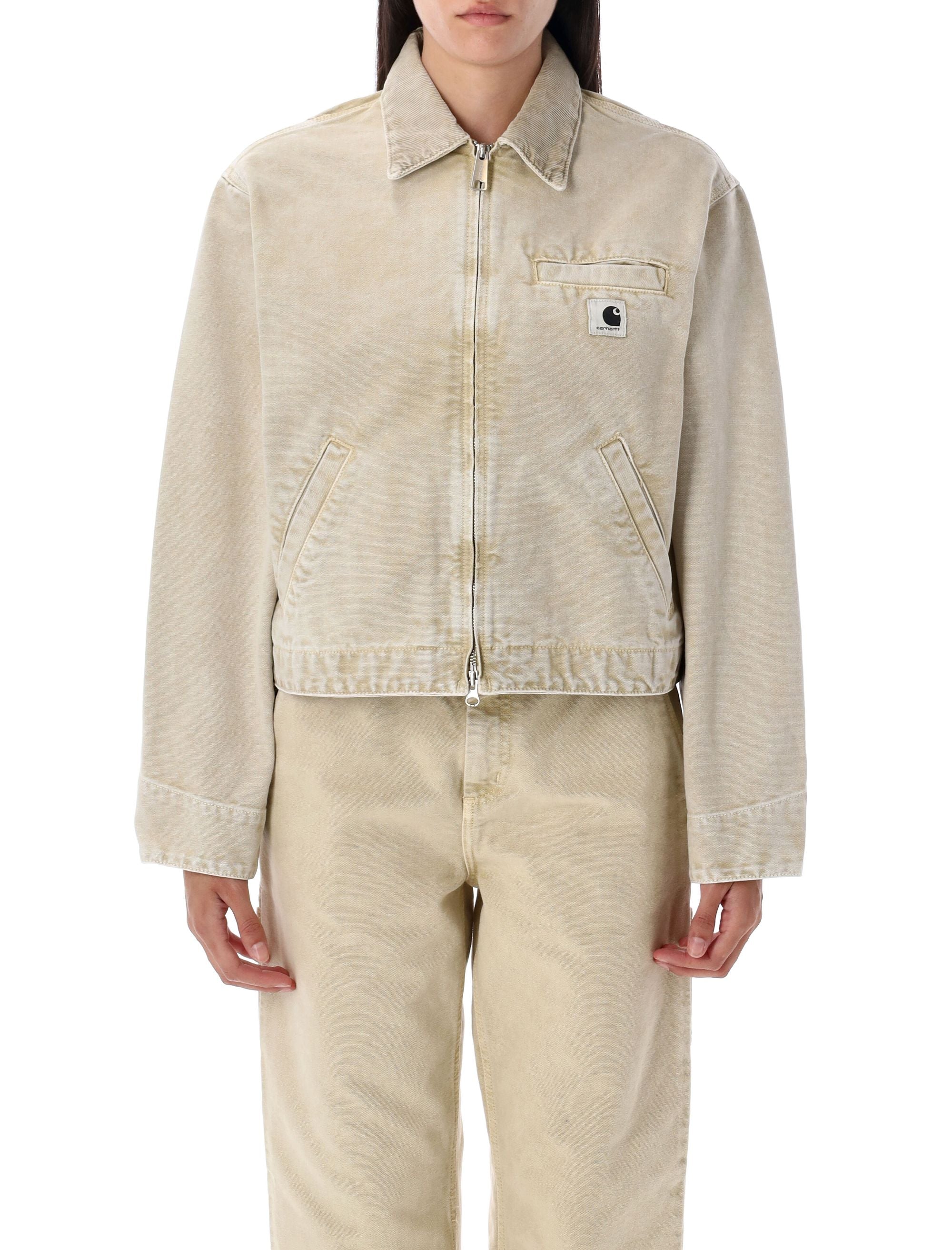 Emery jacket Dusty Brown Organic Cotton