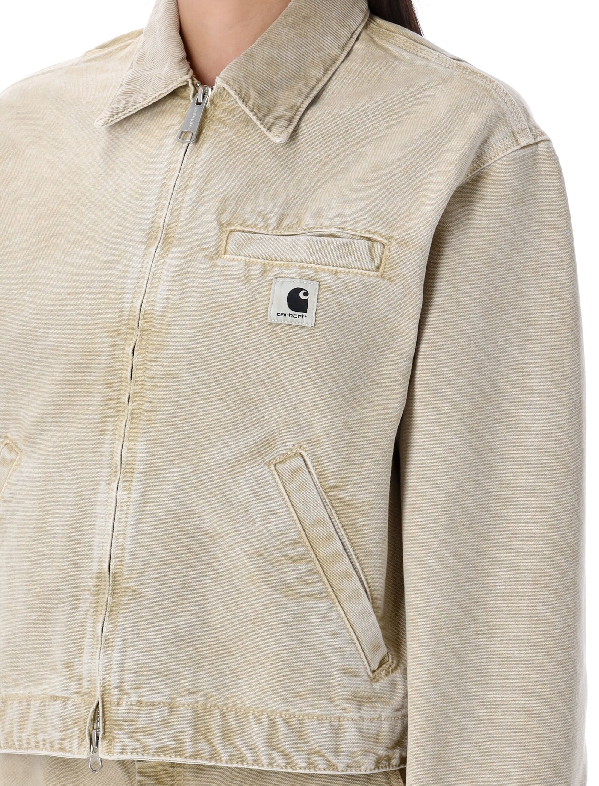 Emery jacket Dusty Brown Organic Cotton