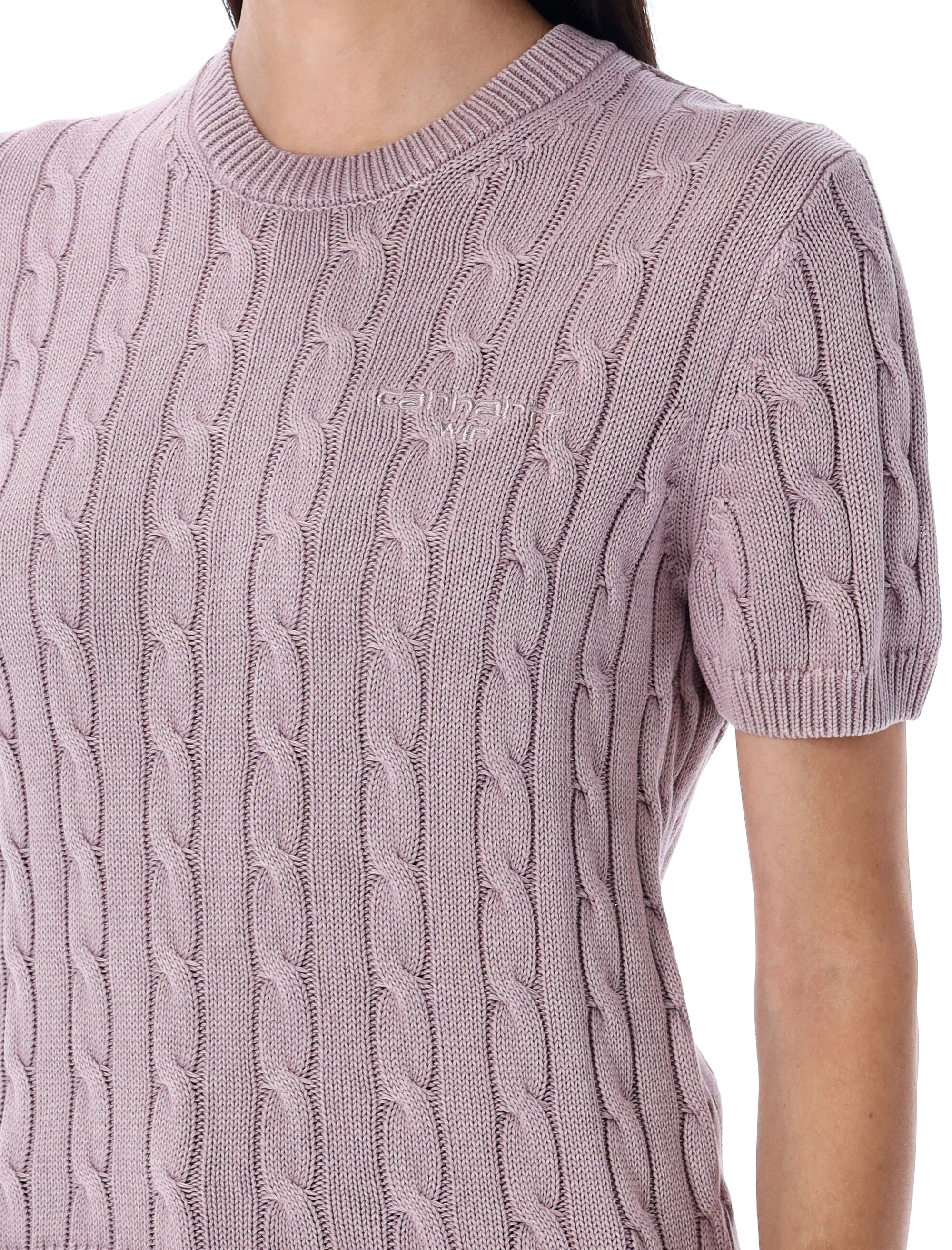 Carter knit t-shirt Pink Fog Cotton Sweater