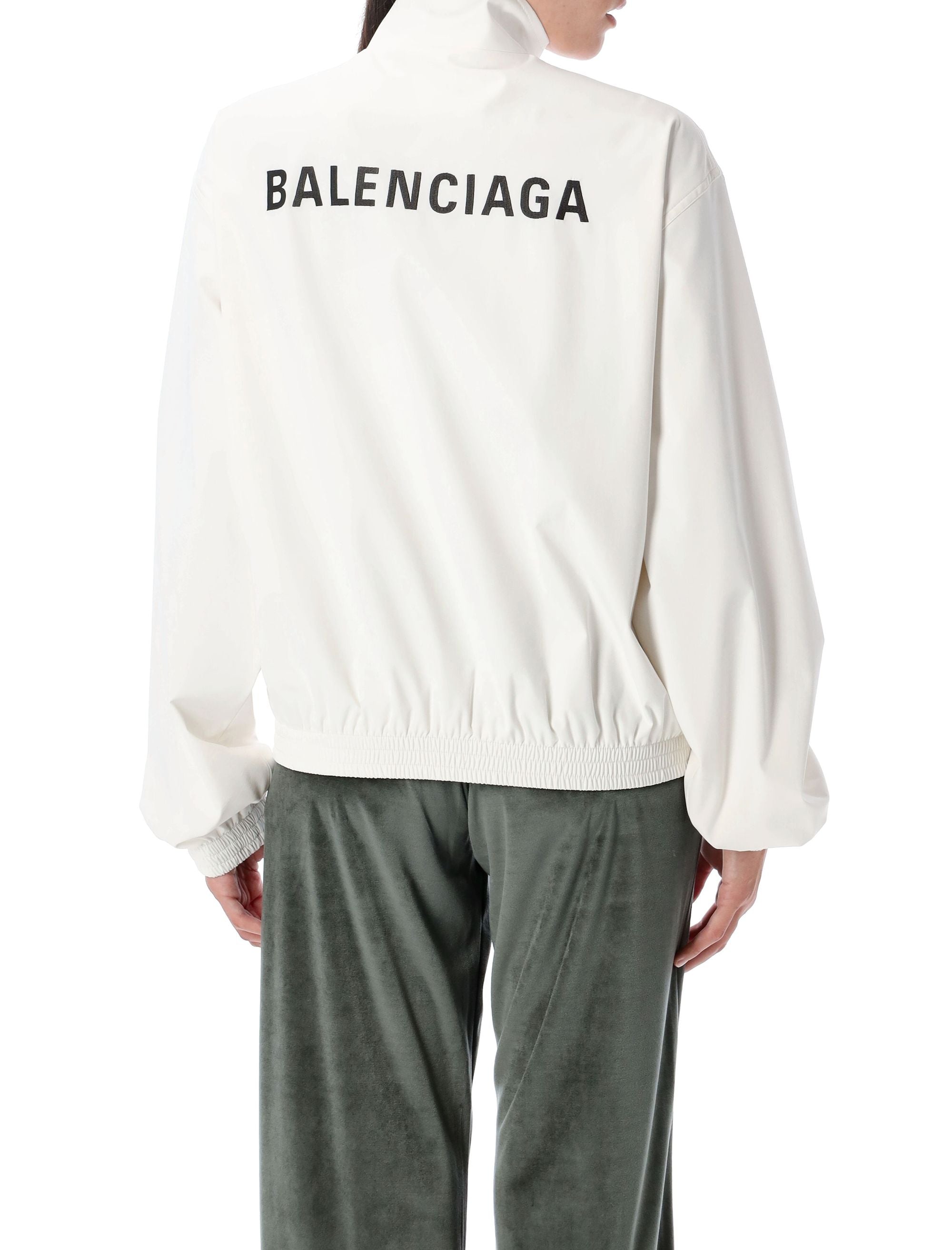 Track jacket White Polyester