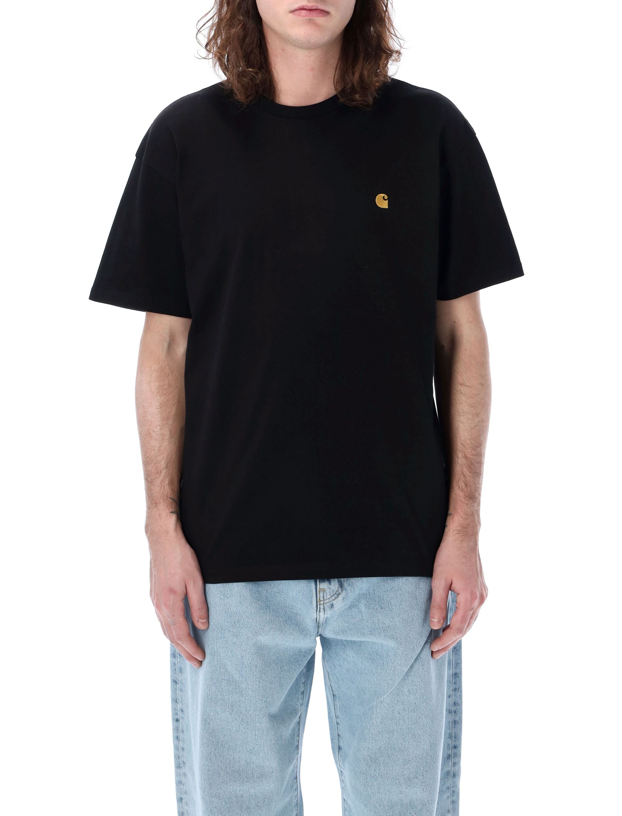 Chase t-shirt Black Cotton Tshirt