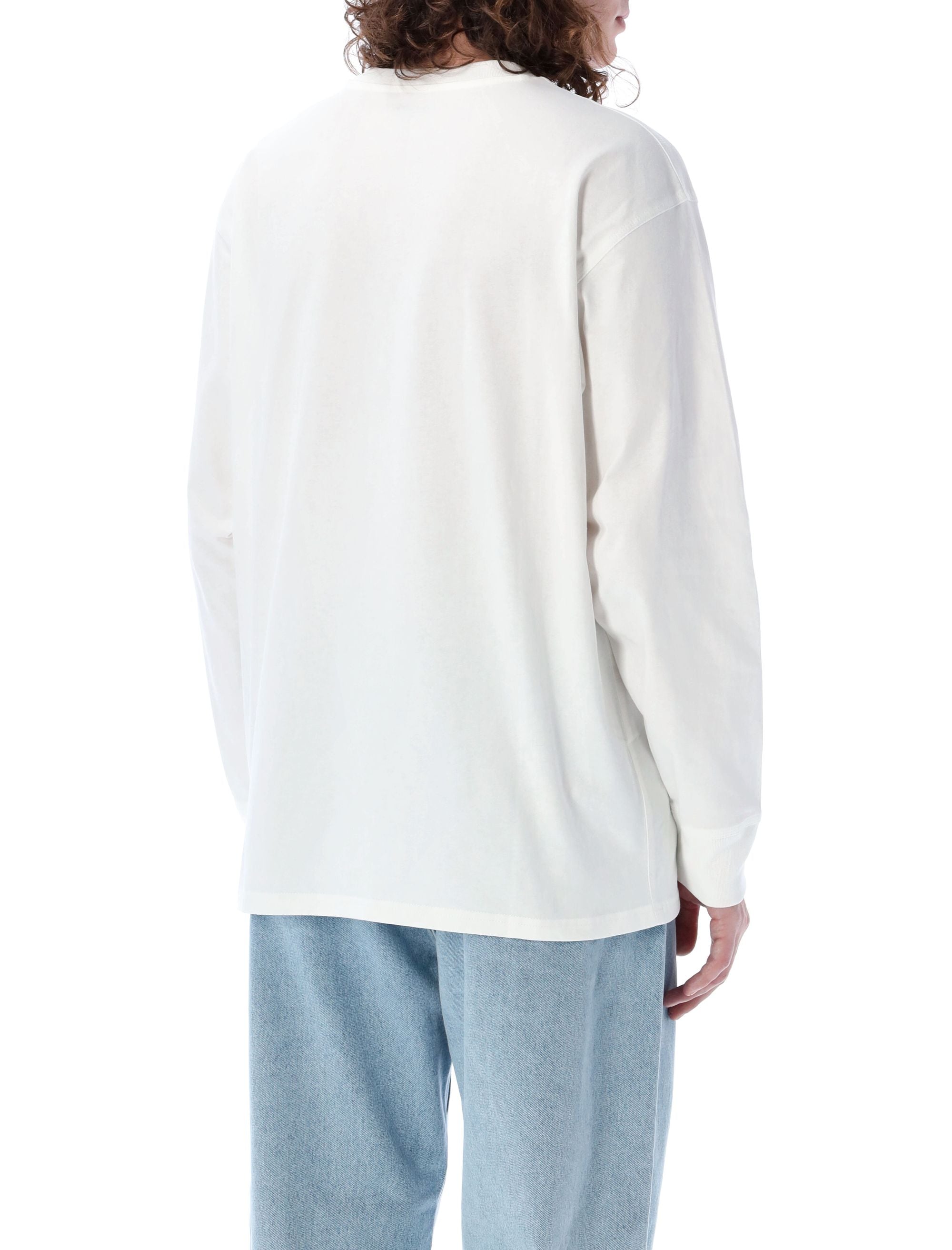 American Script t-shirt White Organic Cotton Tshirt