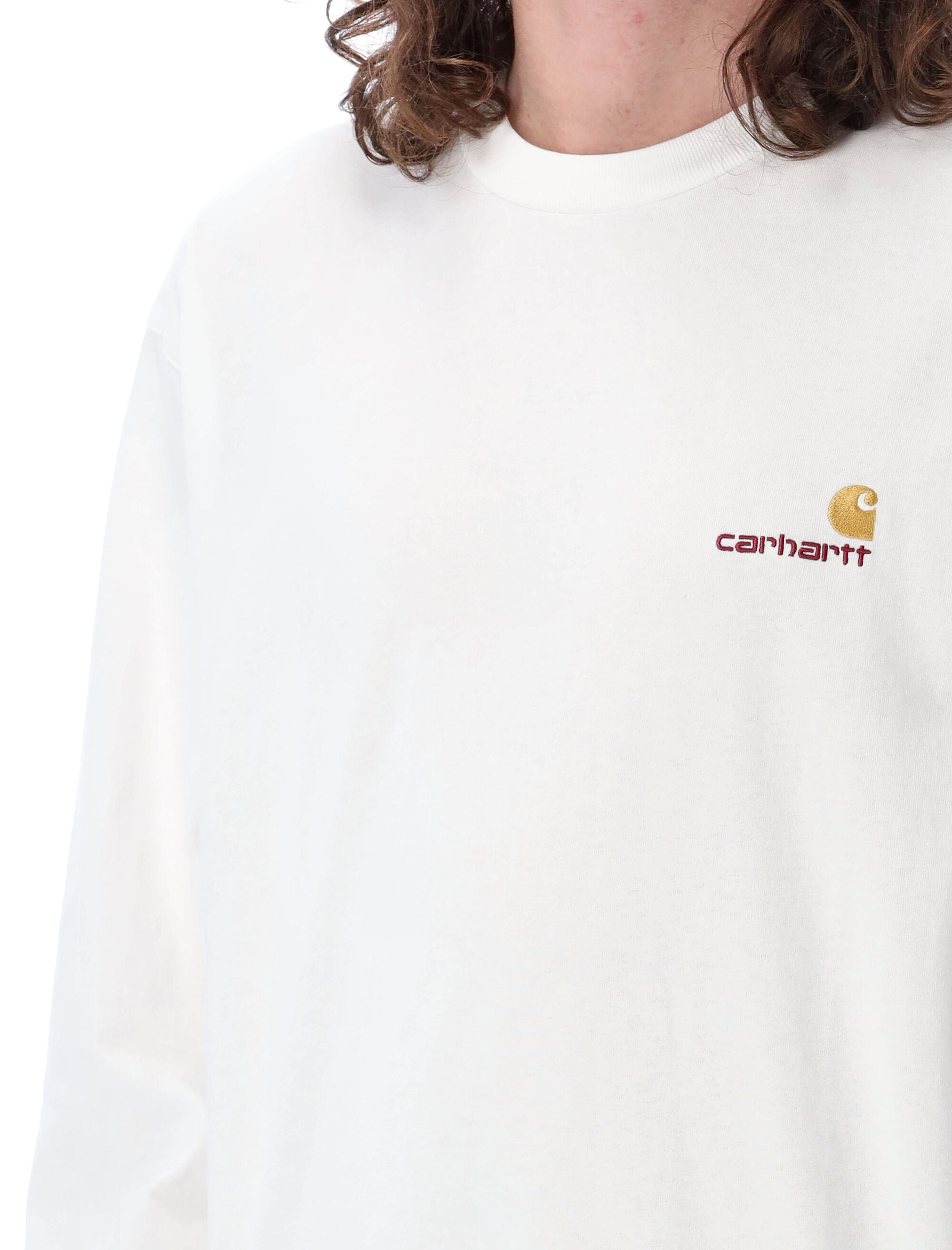 American Script t-shirt White Organic Cotton Tshirt