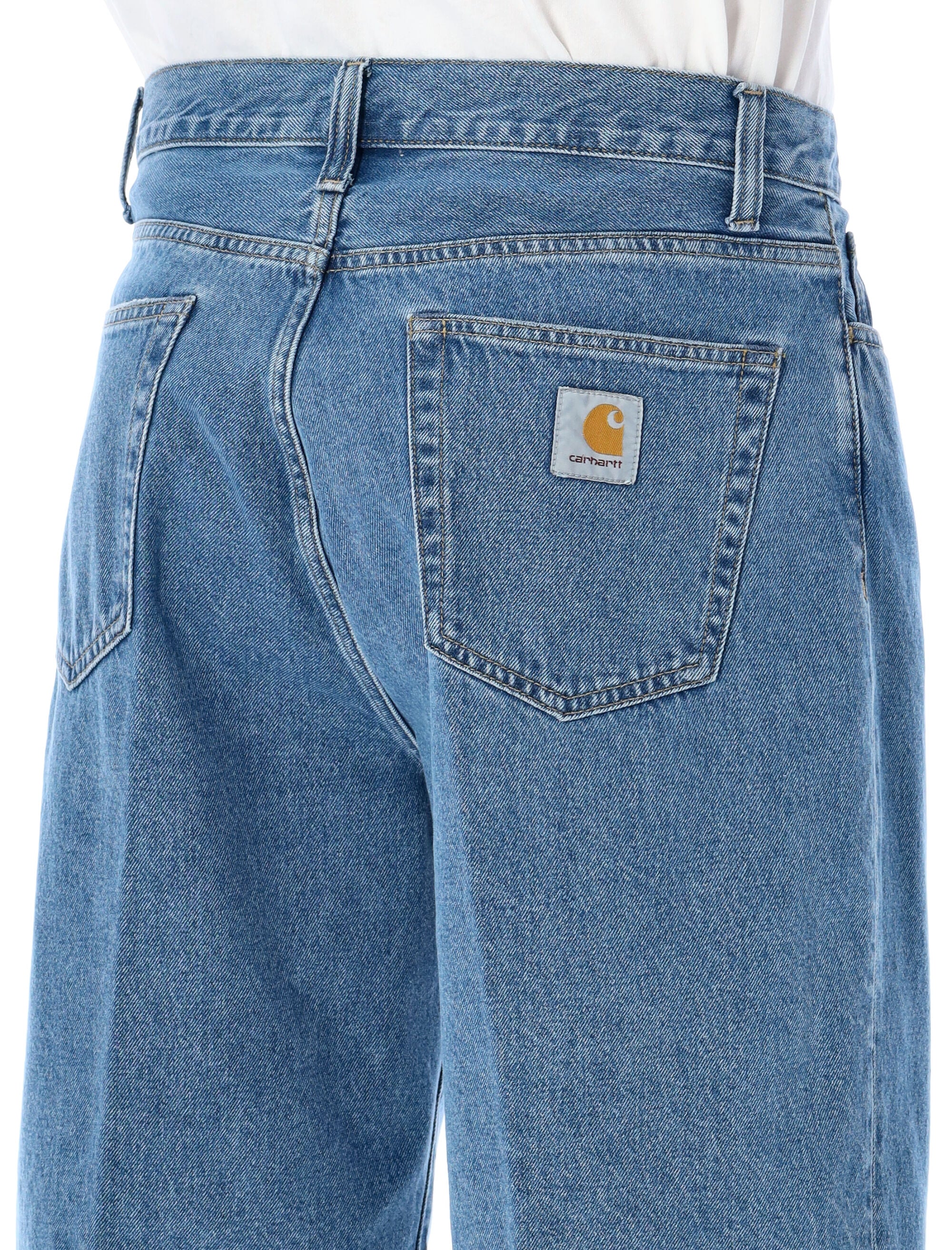 Landon short Blue Heavy Stone Wash Cotton