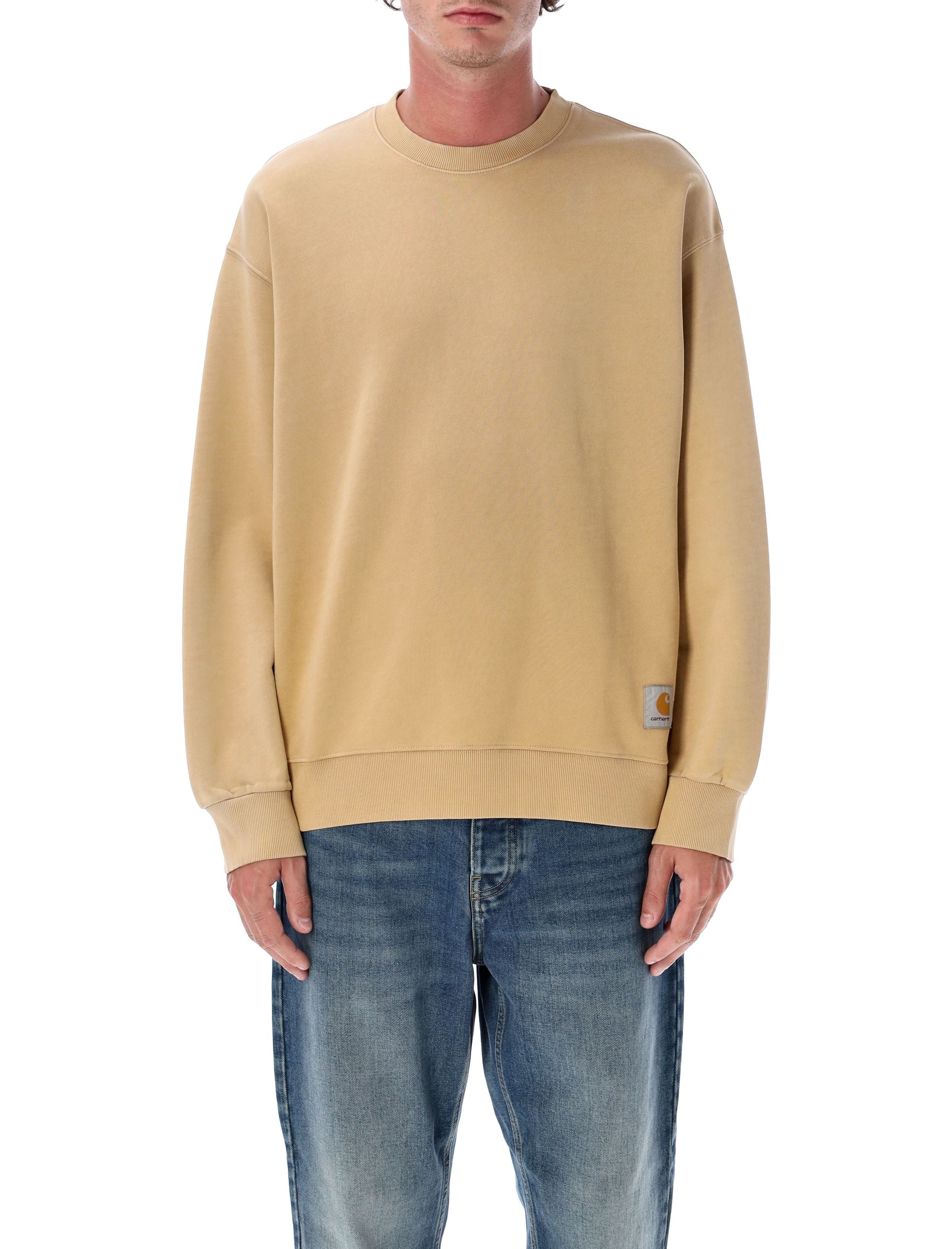 Hudson sweatshirt Dusty H Brown Cotton