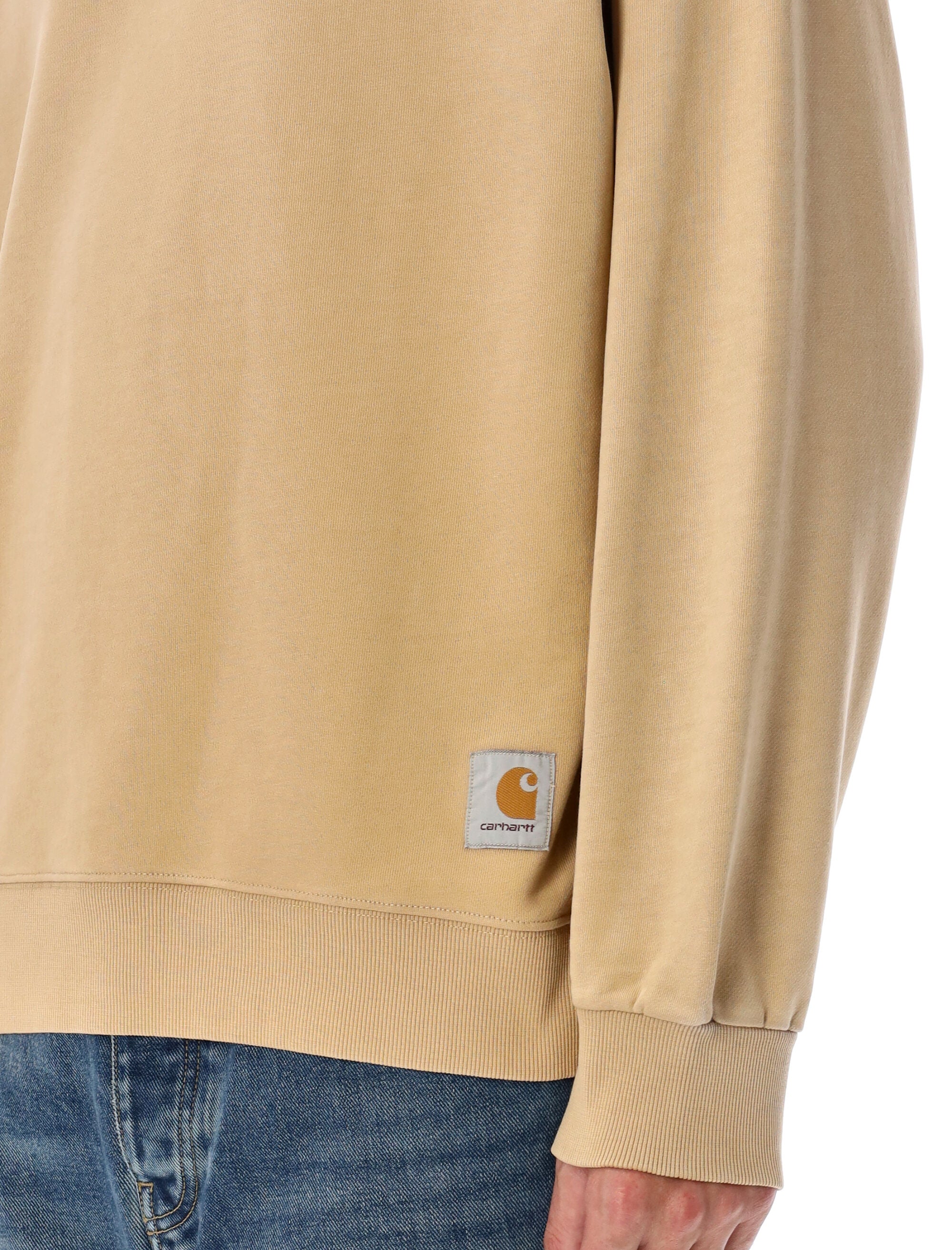 Hudson sweatshirt Dusty H Brown Cotton