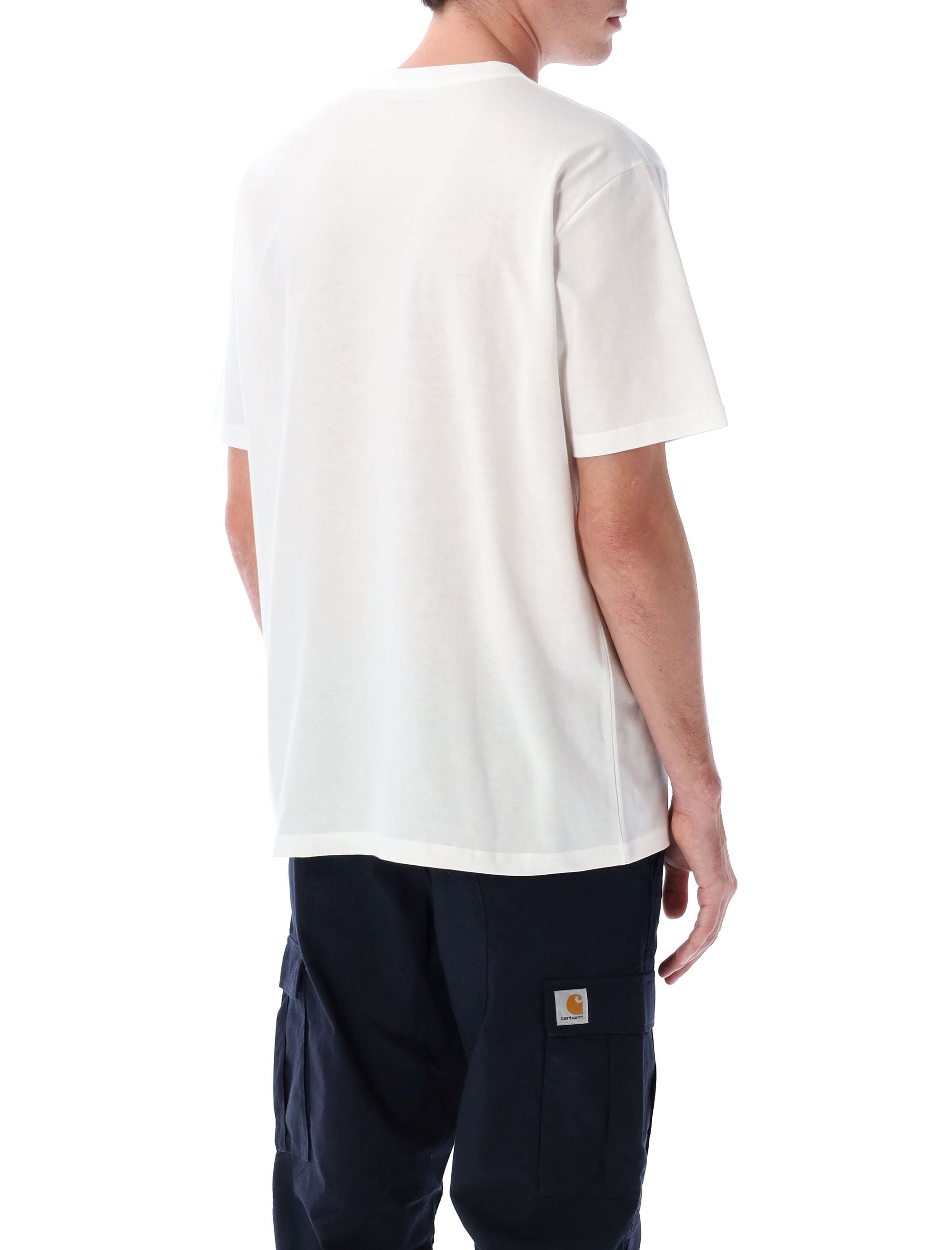 Solar Chrome C-Logo t-shirt White Organic Cotton