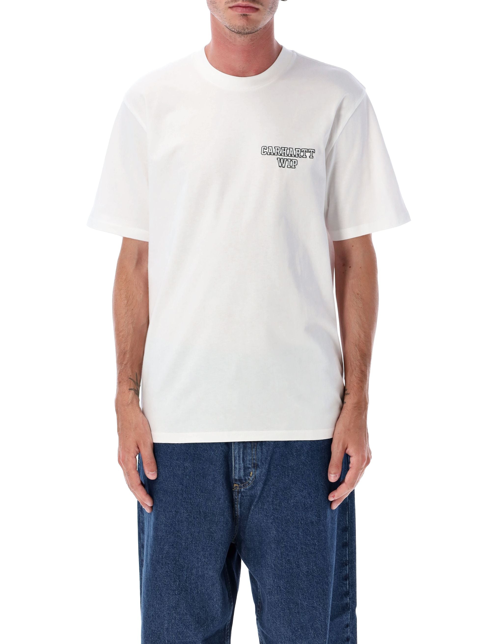 Alumni t-shirt White Cotton