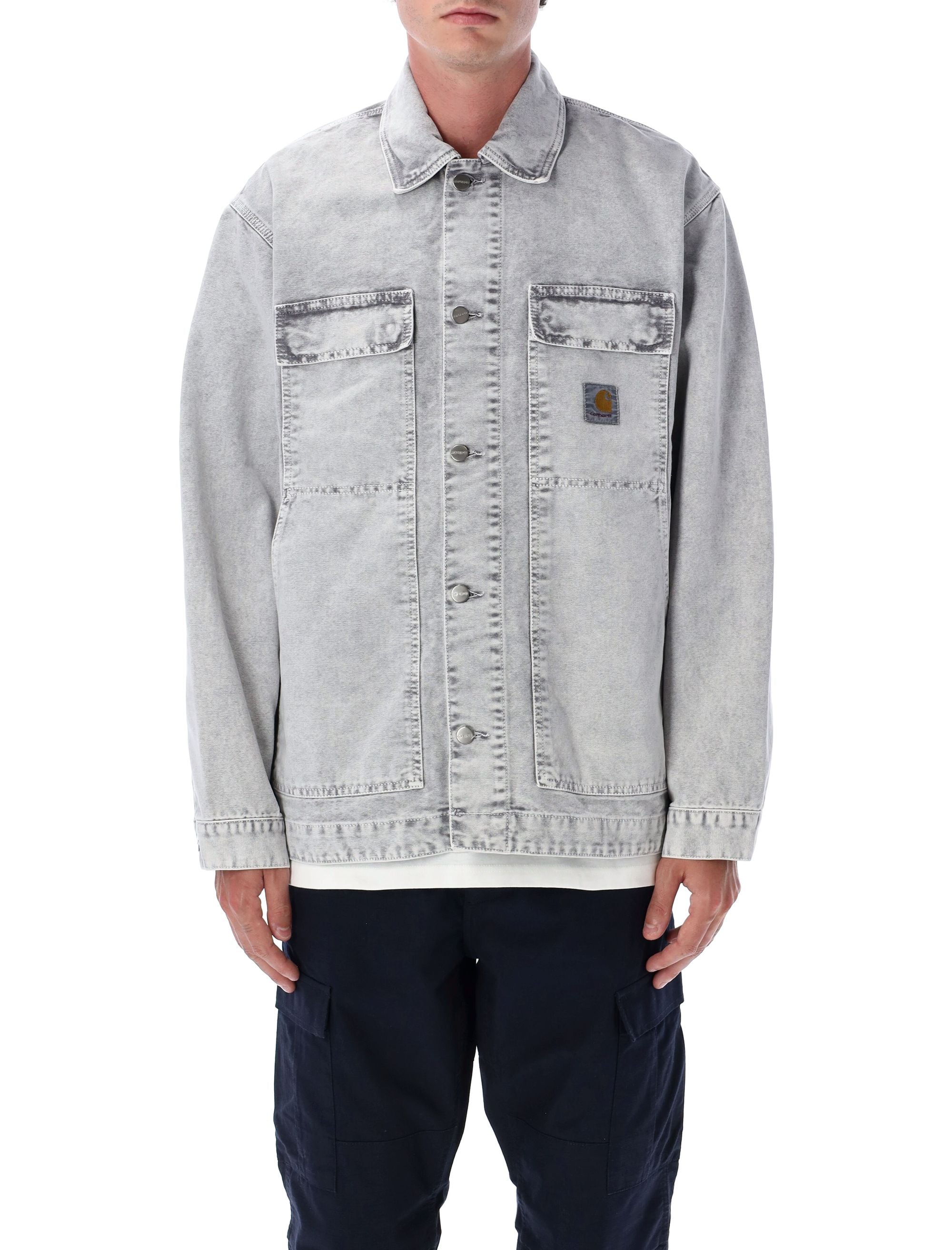 OG Arctic jacket Black Chalk Wash Organic Cotton