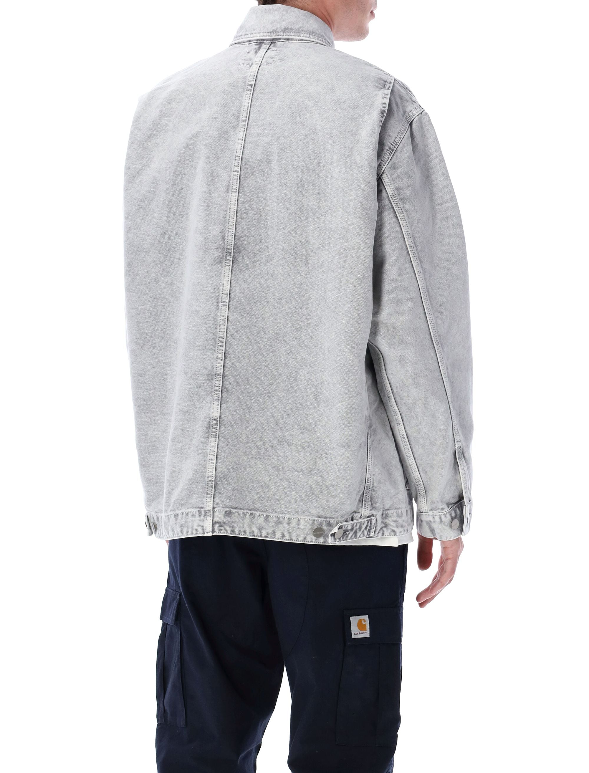 OG Arctic jacket Black Chalk Wash Organic Cotton