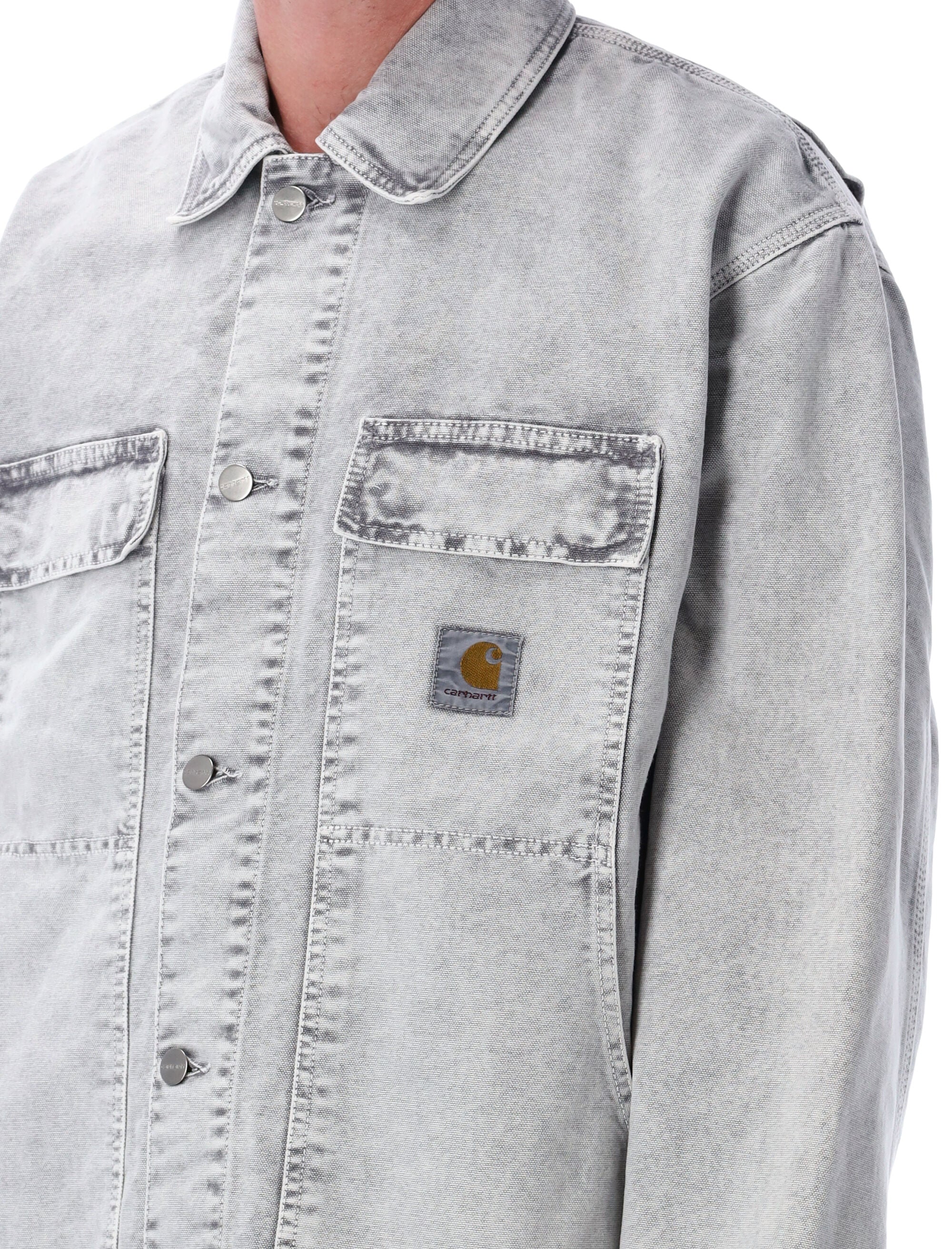 OG Arctic jacket Black Chalk Wash Organic Cotton