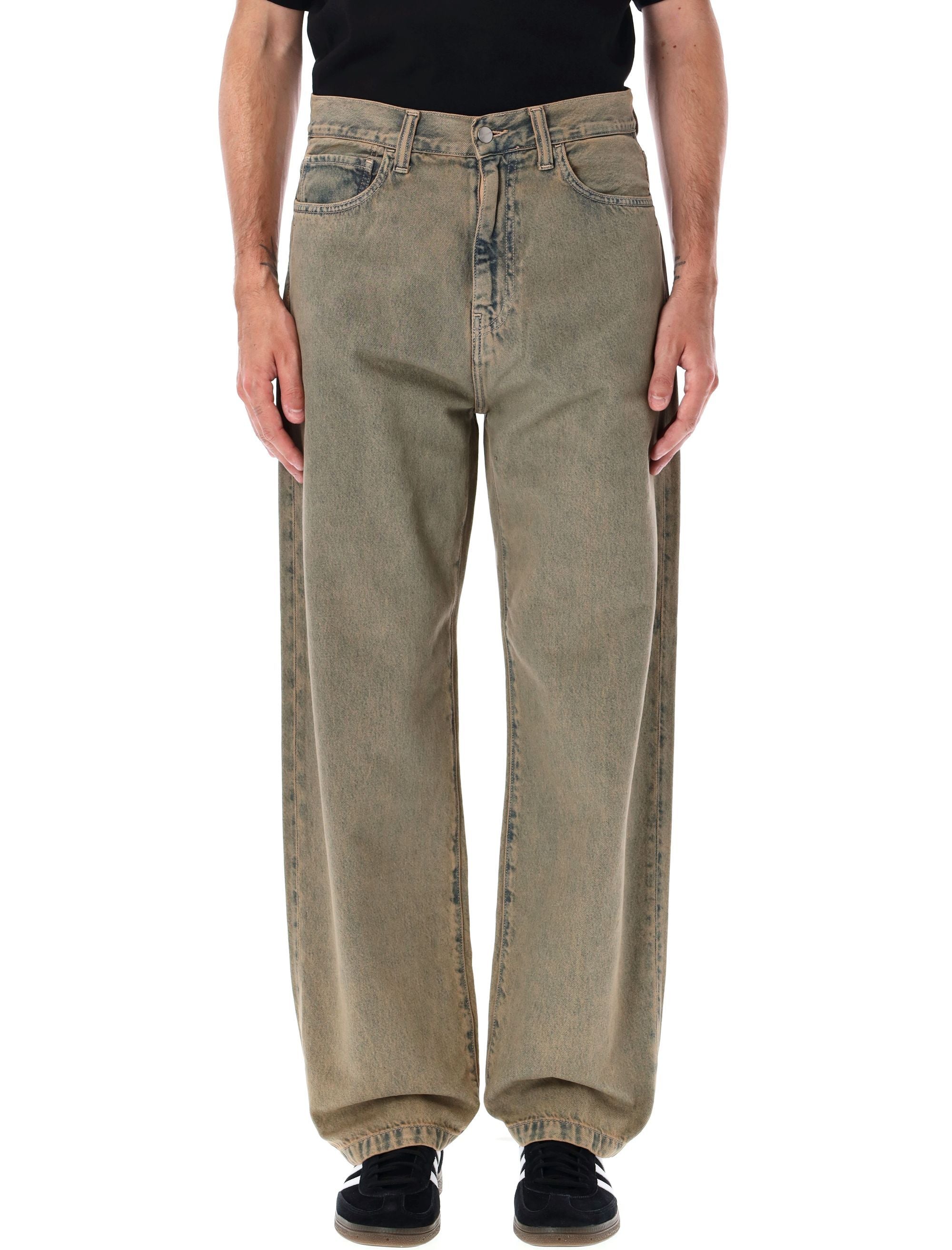 Landon denim pant Blue Garment Dyed Cotton Jean
