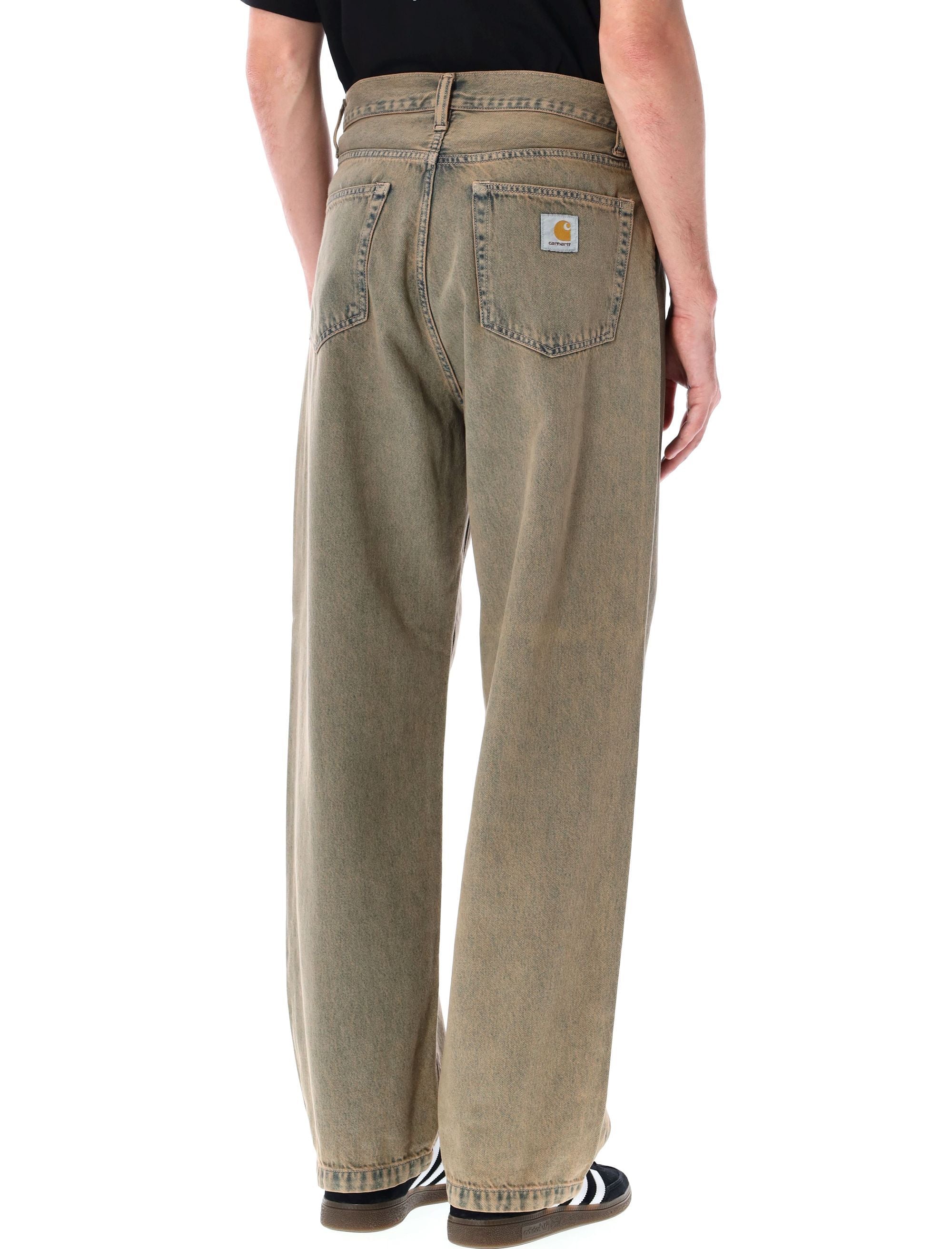 Landon denim pant Blue Garment Dyed Cotton Jean