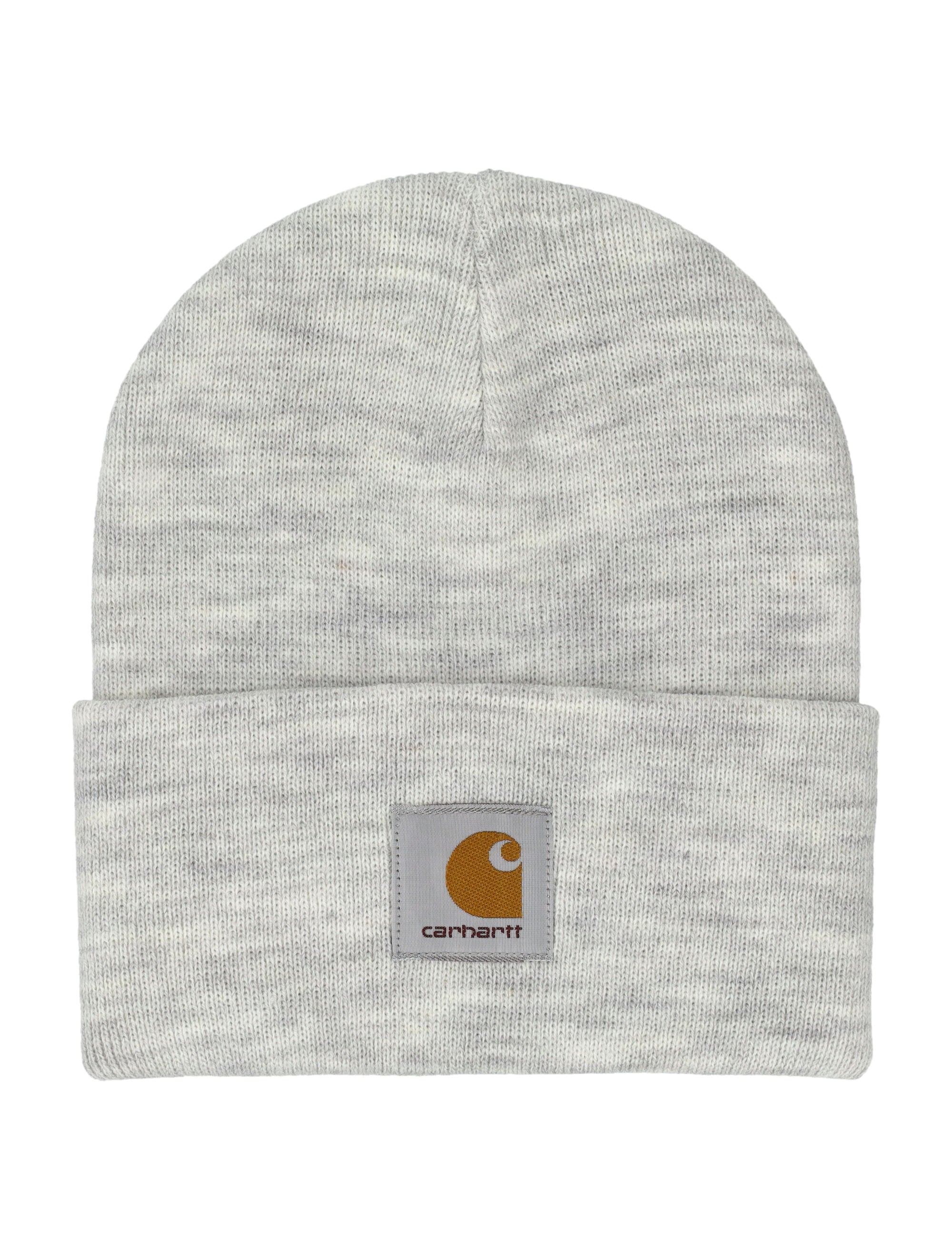 Logo patch beanie Ash Heather Acrylic Hat