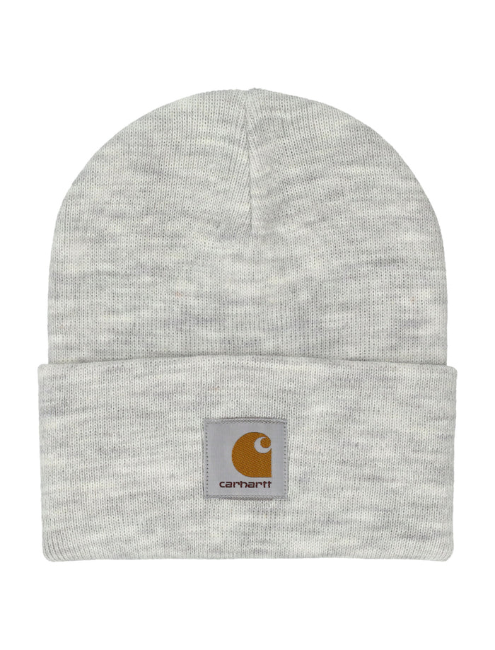 Logo patch beanie Ash Heather Acrylic Hat