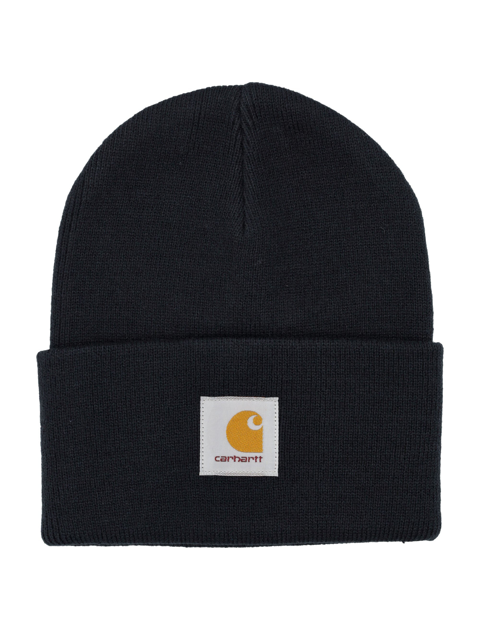 Carhartt WIP Logo Patch Beanie Dark Navy Acrylic Hat