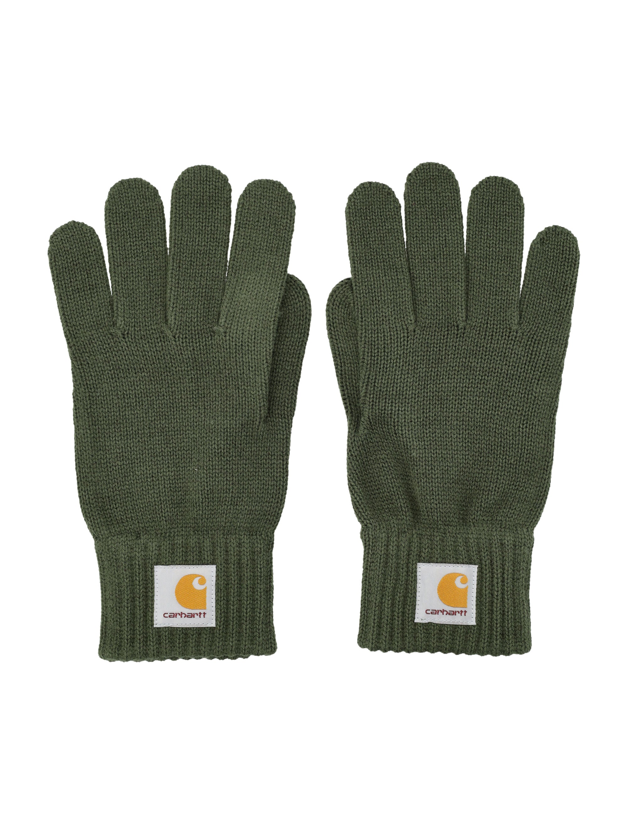 Carhartt WIP Watch gloves with ribbed cuffs Opuntia Acrylic