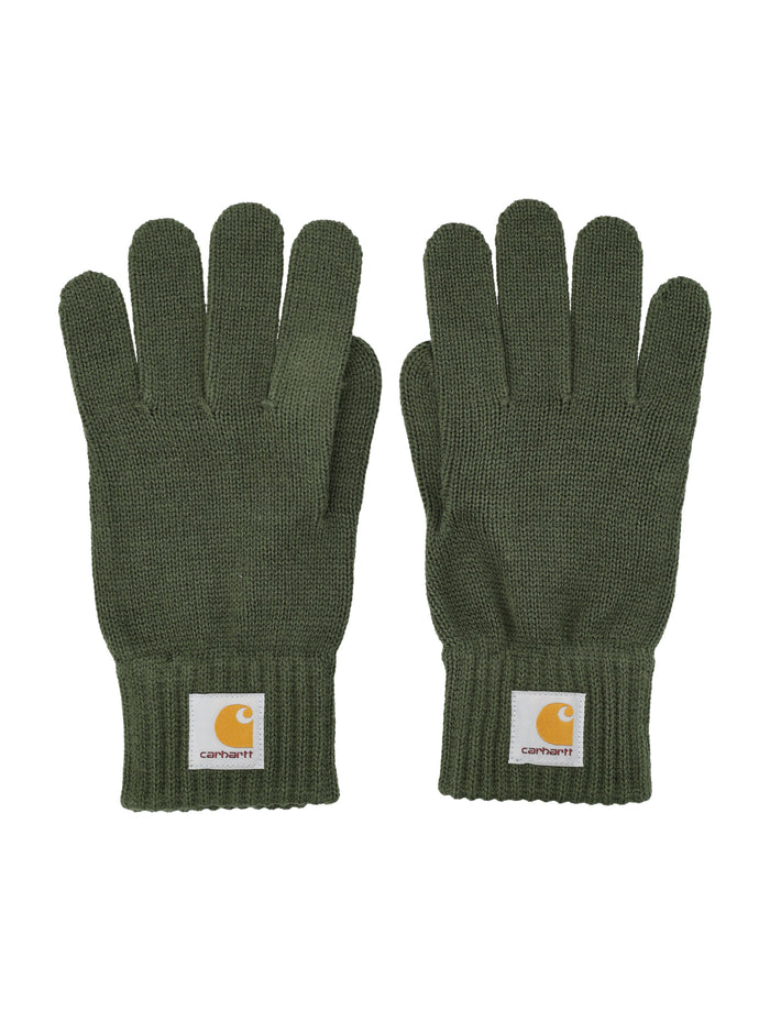 Carhartt WIP Watch gloves with ribbed cuffs Opuntia Acrylic