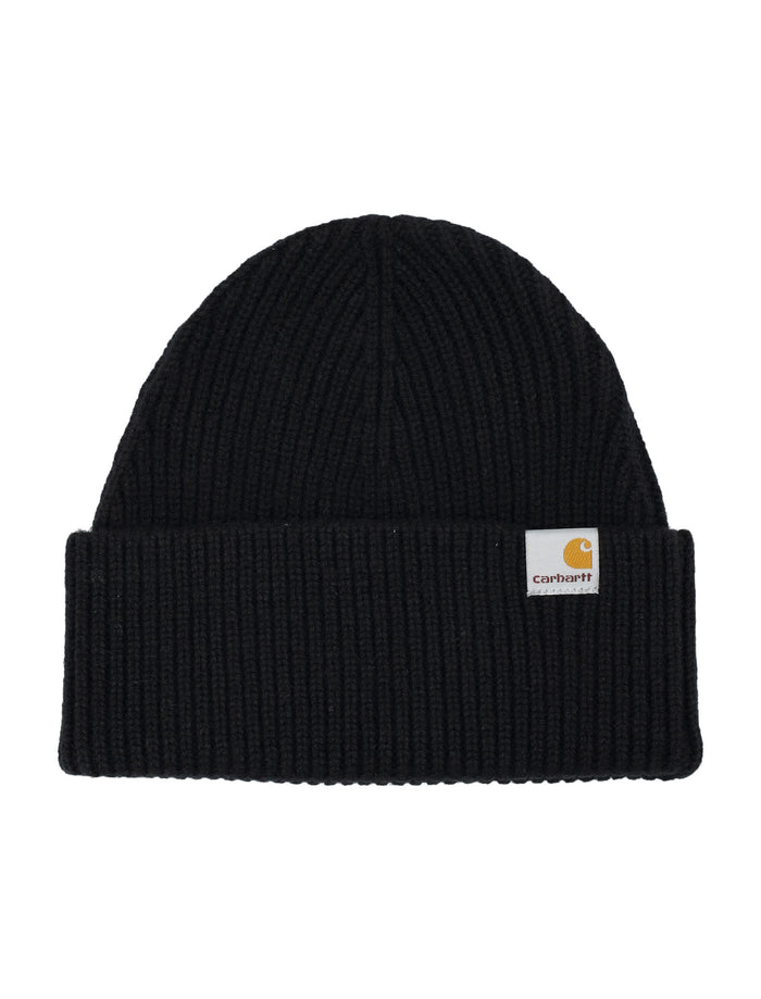Carhartt Wip Gabe Wool And Cashmere Beanie Black Hat