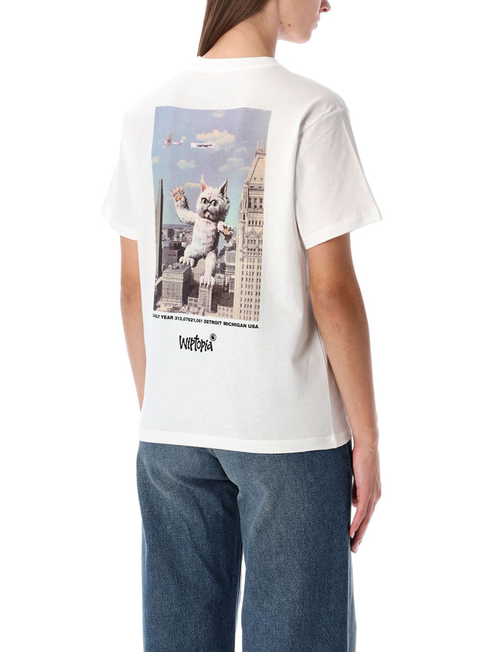 Carhartt Wiptopia White Cotton T-shirt Tshirt