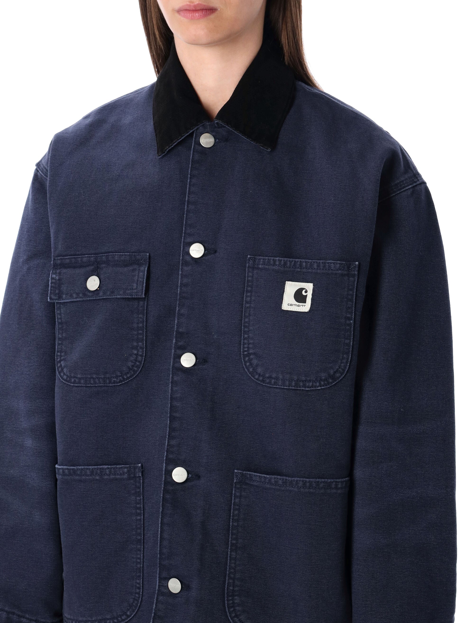 Carhartt OG Michigan Coat in Canvas Dark Navy Jacket
